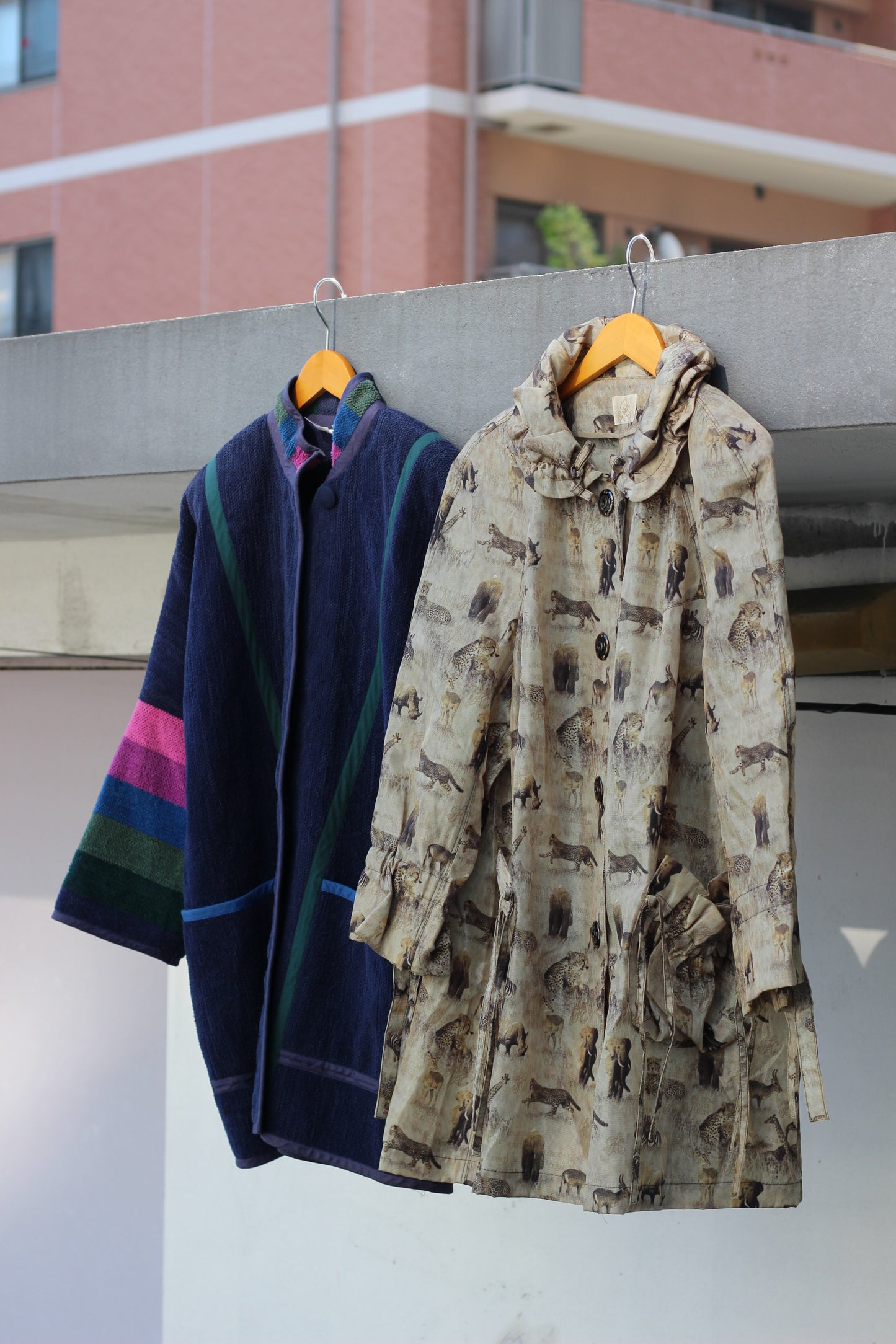 Vintage ladies design coat x3点