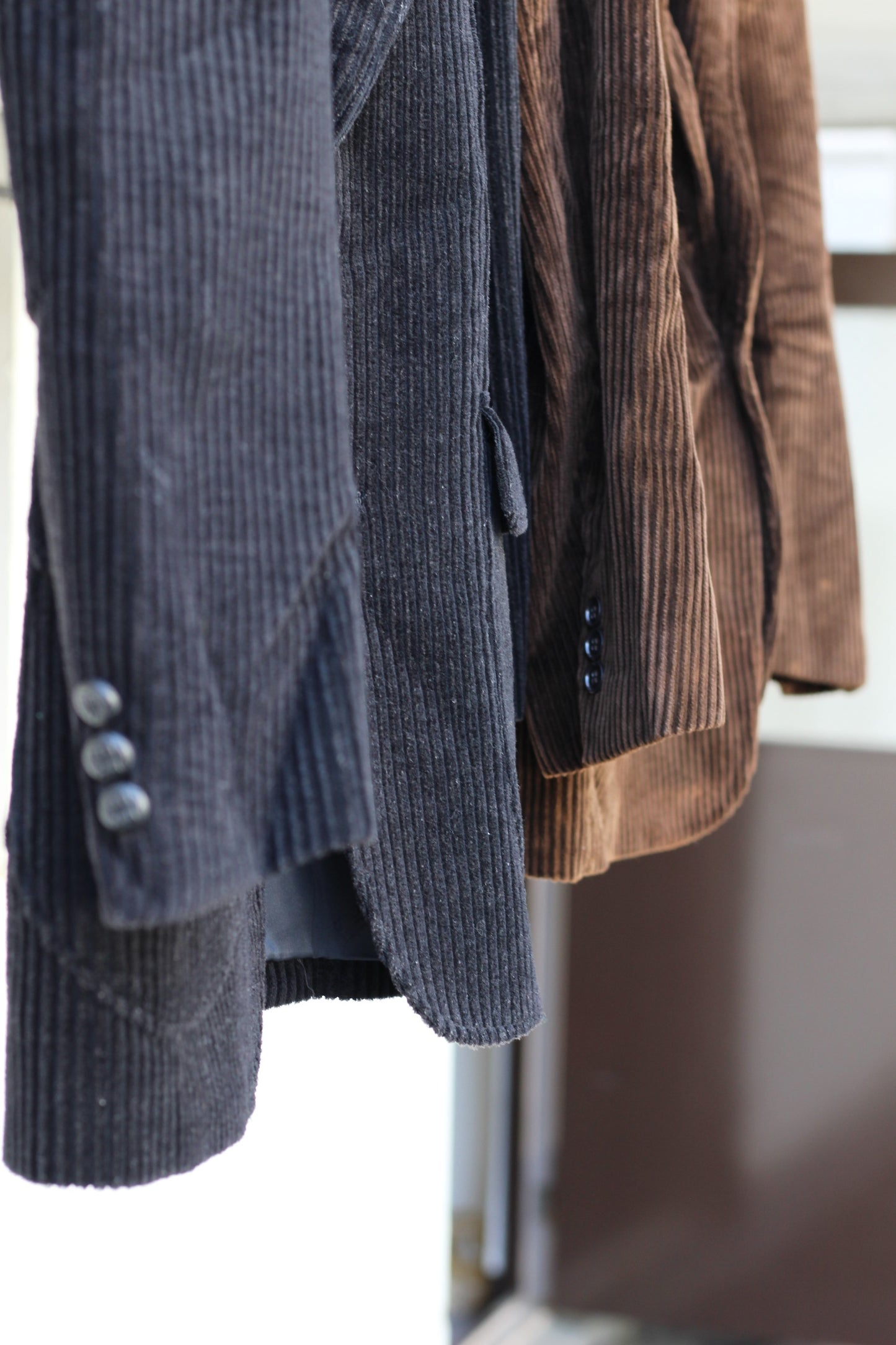 Vintage Men's corduroy tailored jacket x2点