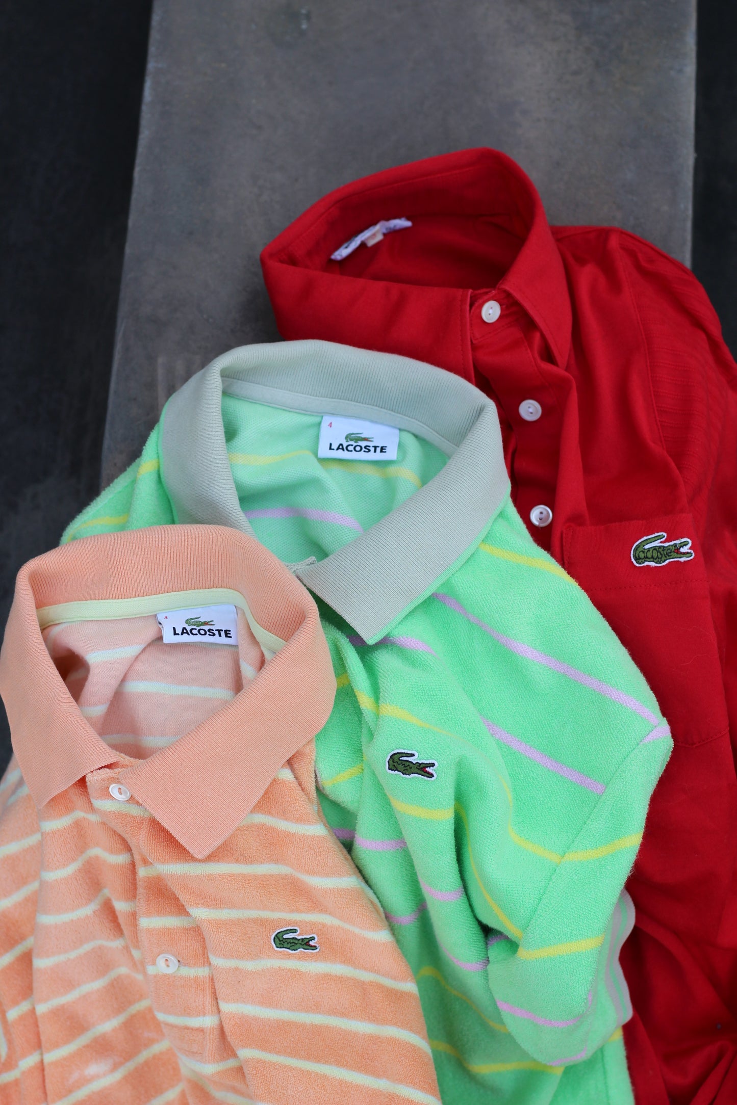 Lacoste Polo Shirt x3点