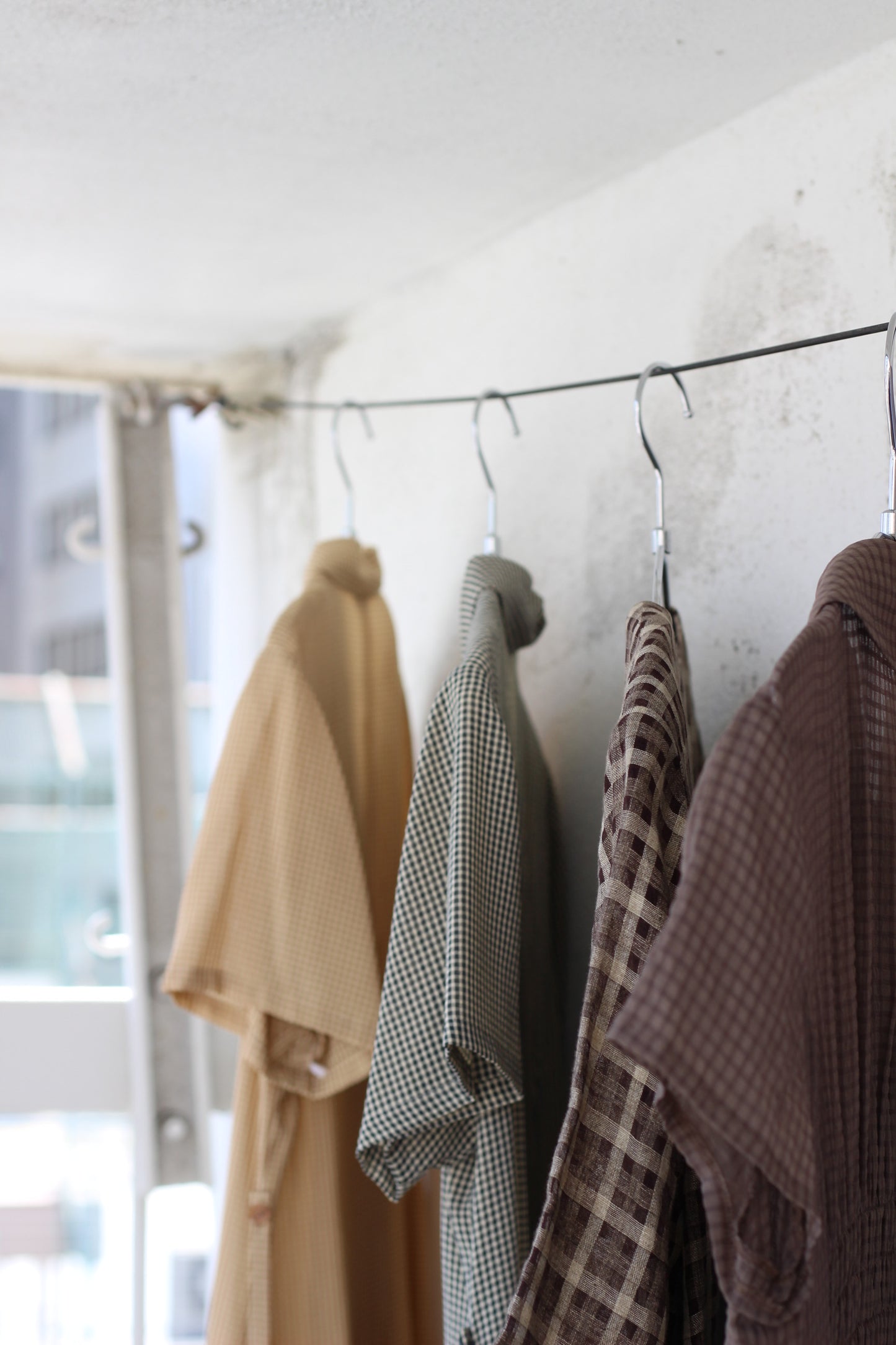 Vintage Check Short Sleeve One-Piece x4点