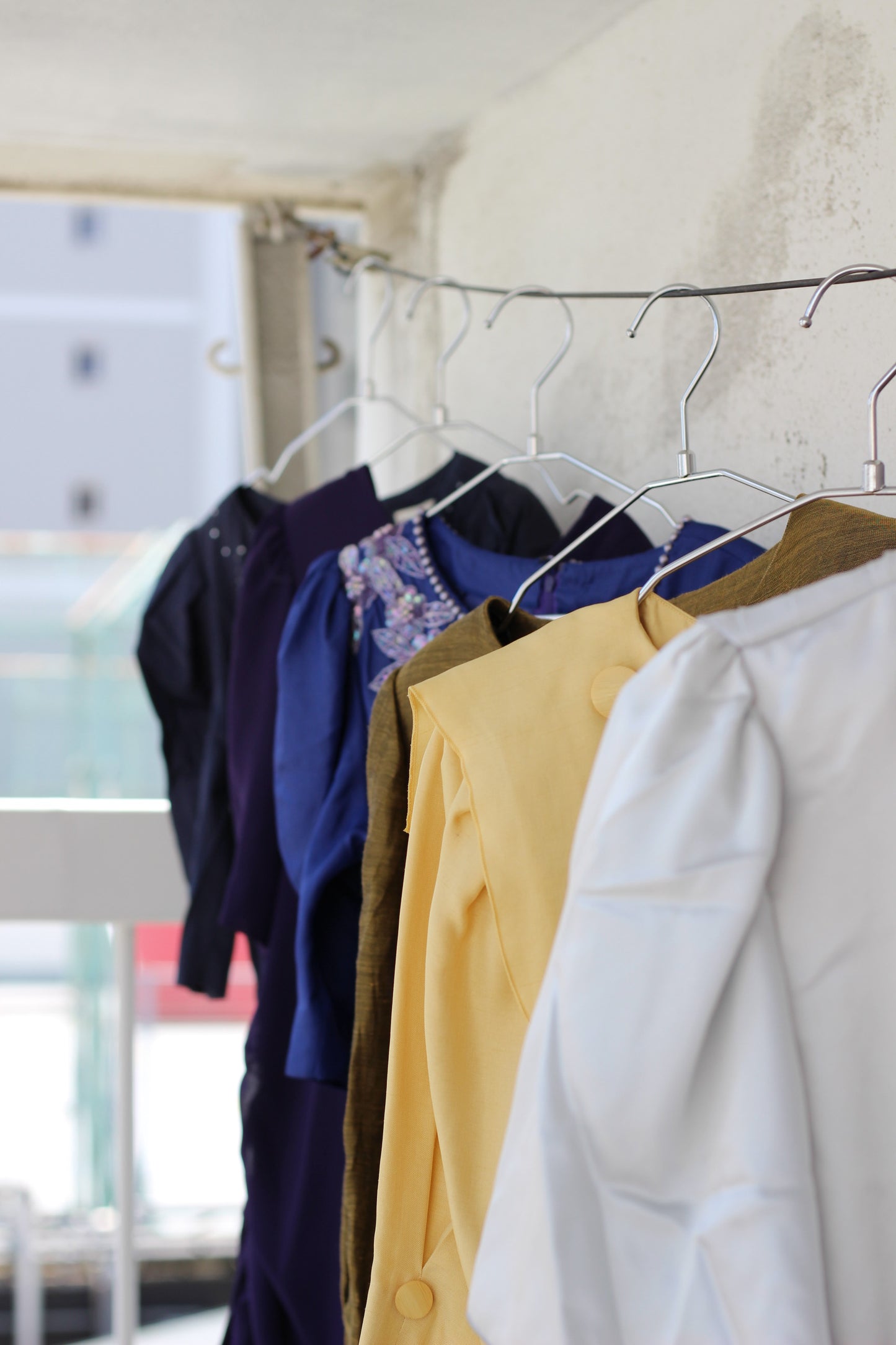 Vintage Simple Color Short Sleeve One-Piece x6点