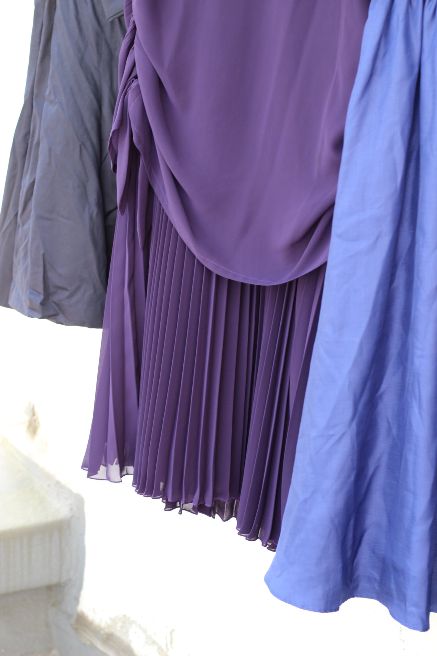 Vintage Simple Color Short Sleeve One-Piece x6点