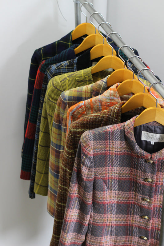 Vintage Check Jacket x8点