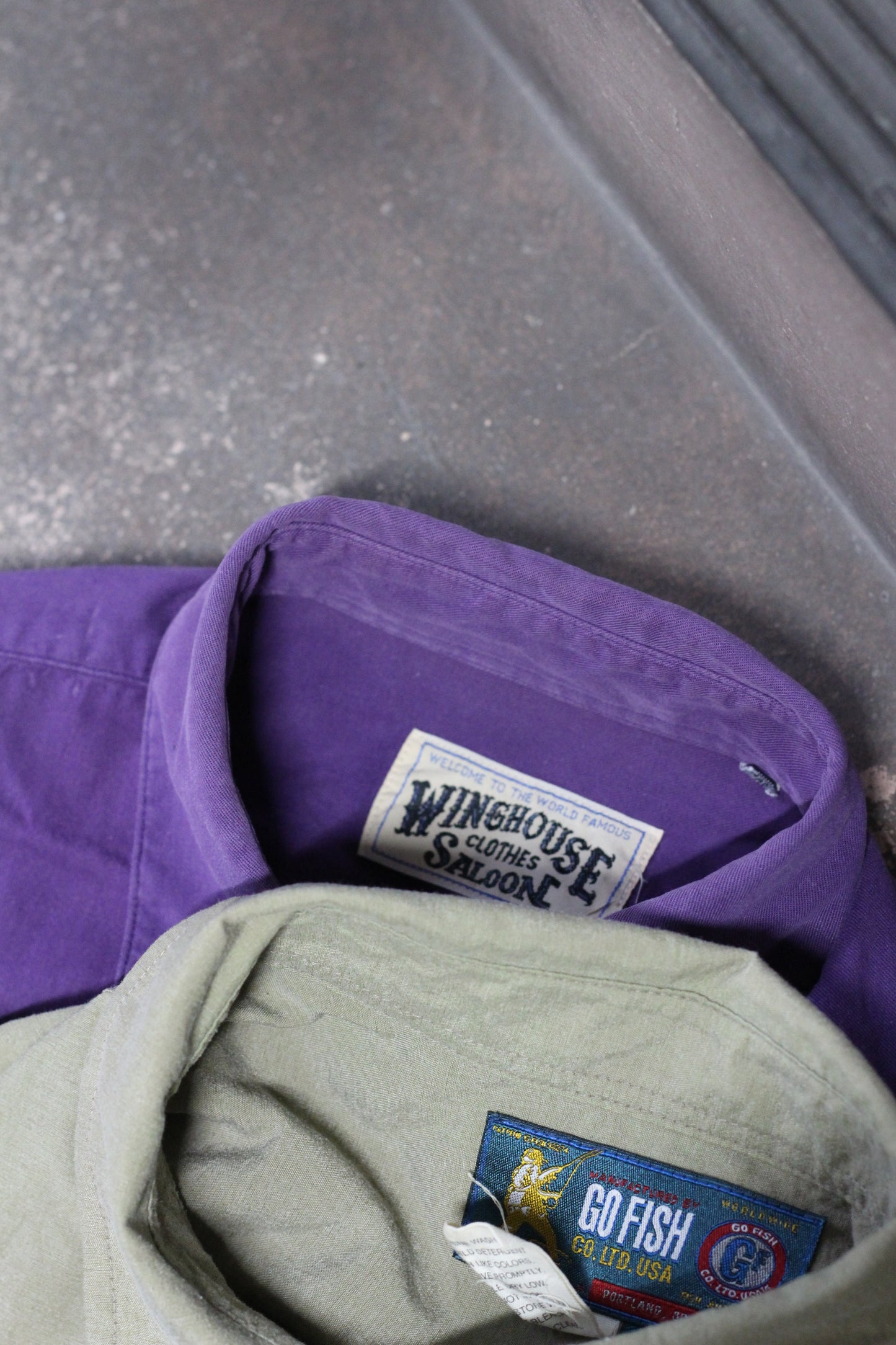 Men's Vintage Work Shirt x2点