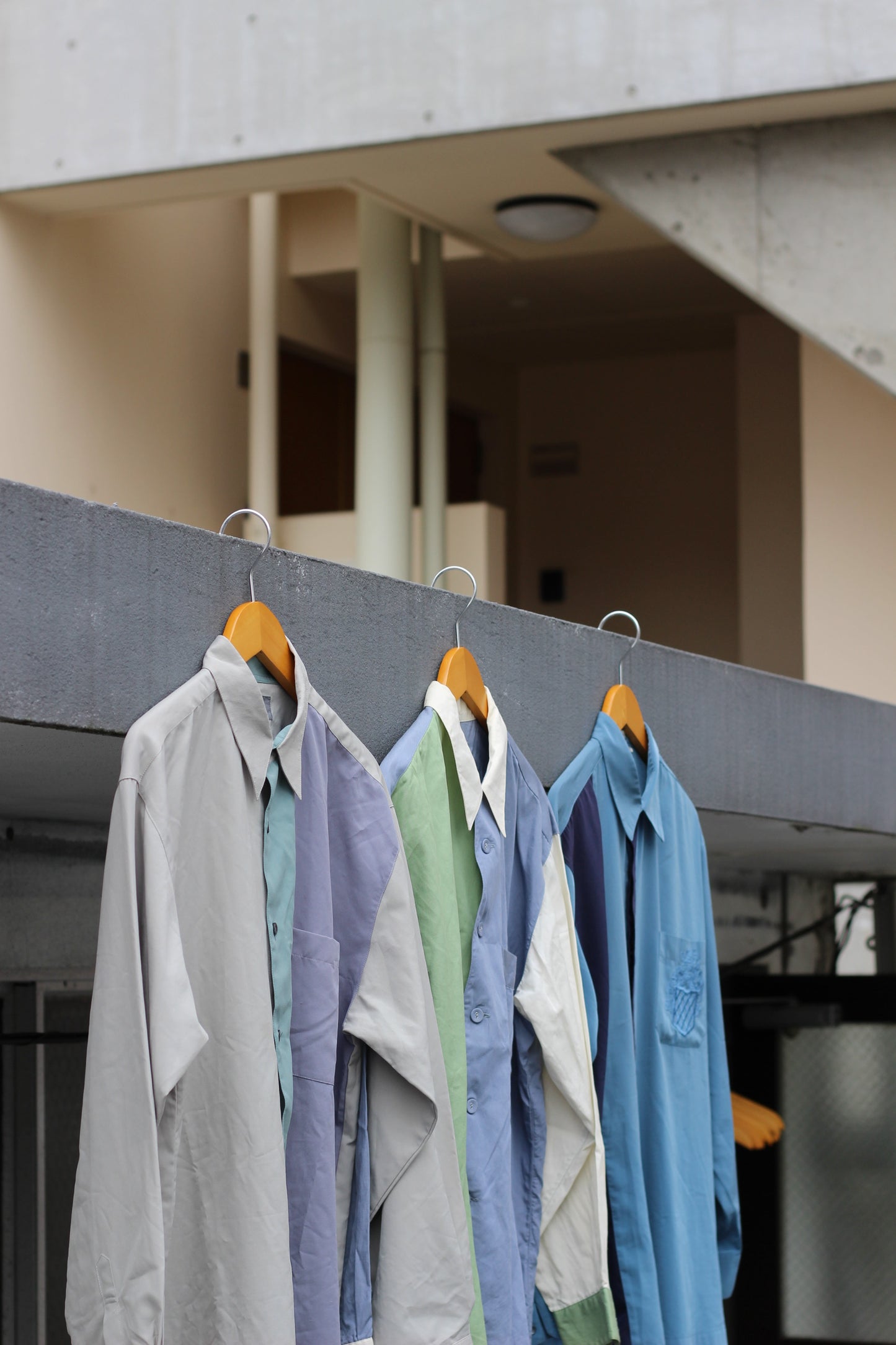 Men's bicolor shirt x3点