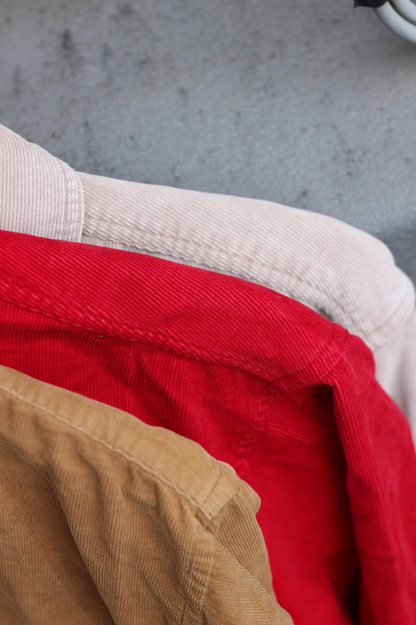 Men's corduroy shirt x3点