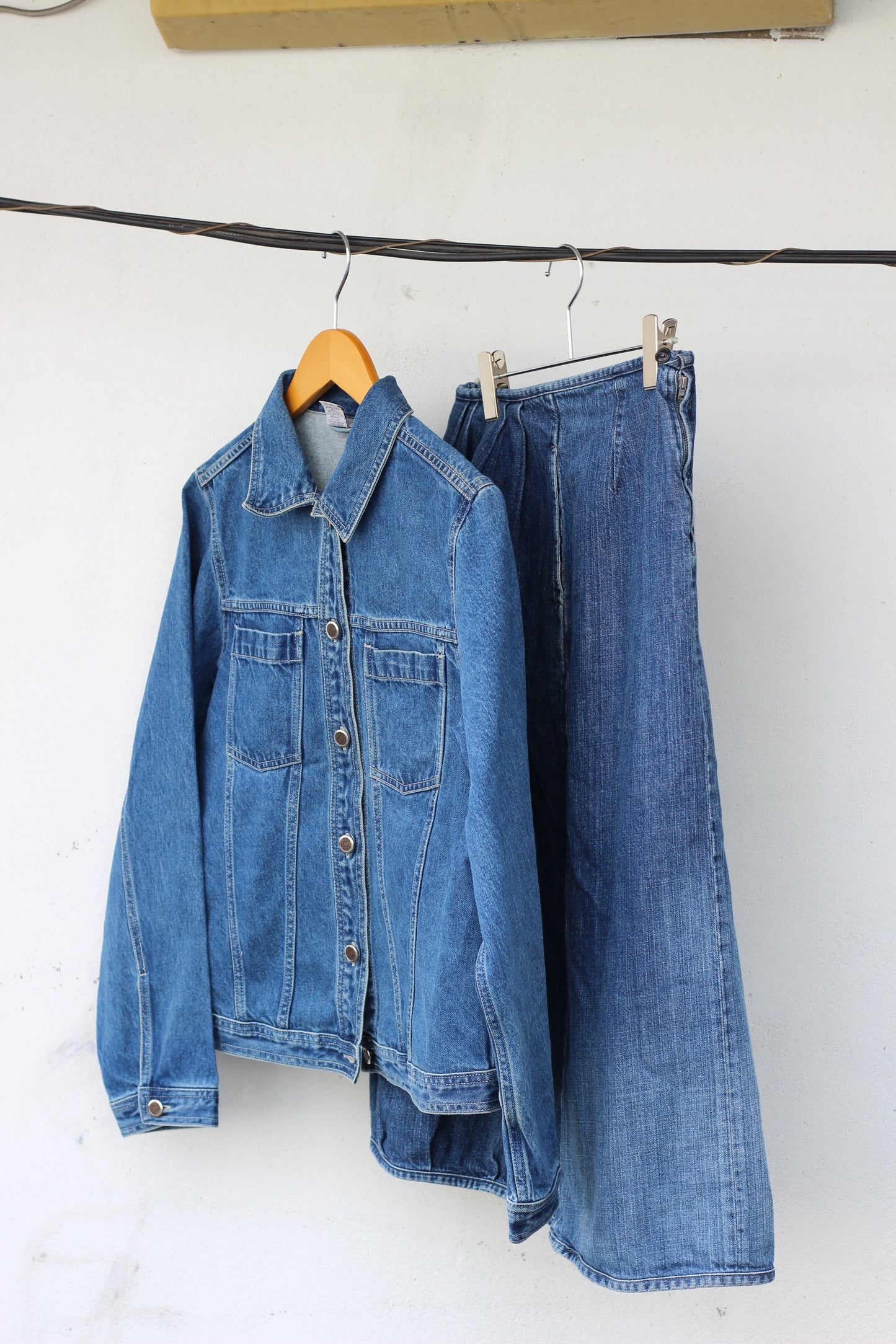 Y2K Women's Denim Setup x2点