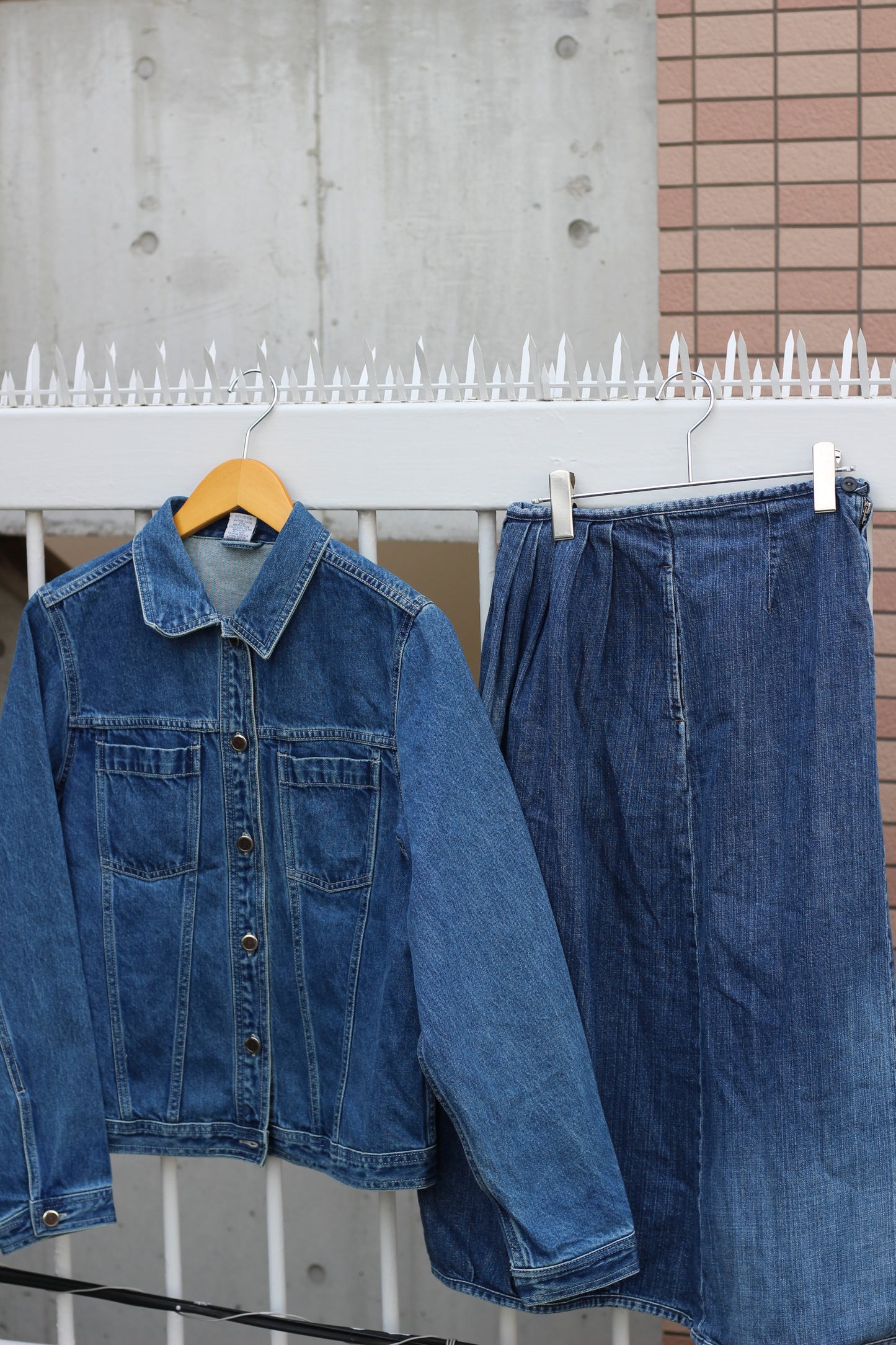 Y2K Women's Denim Setup x2点