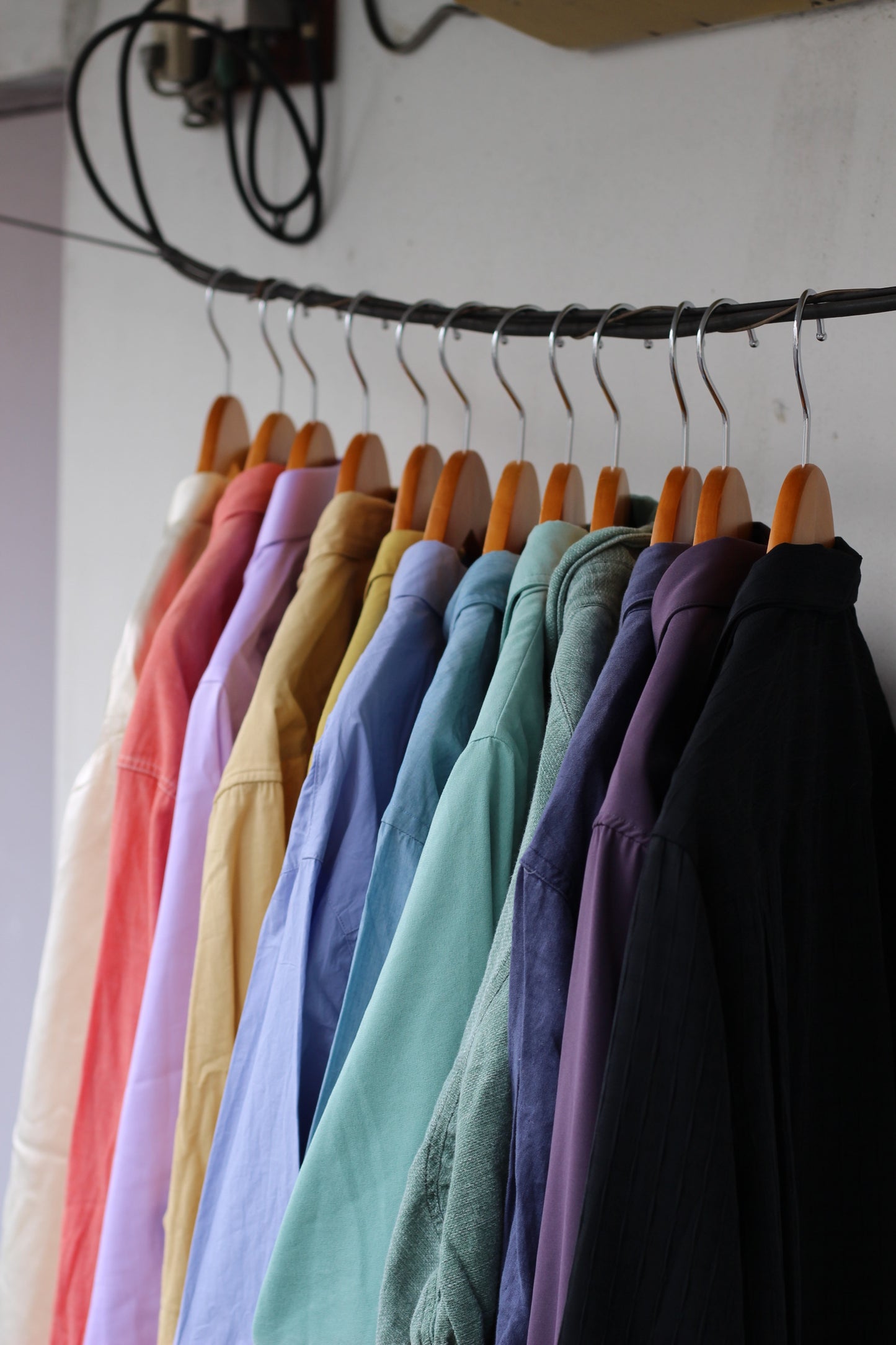 Men's color shirt x12点
