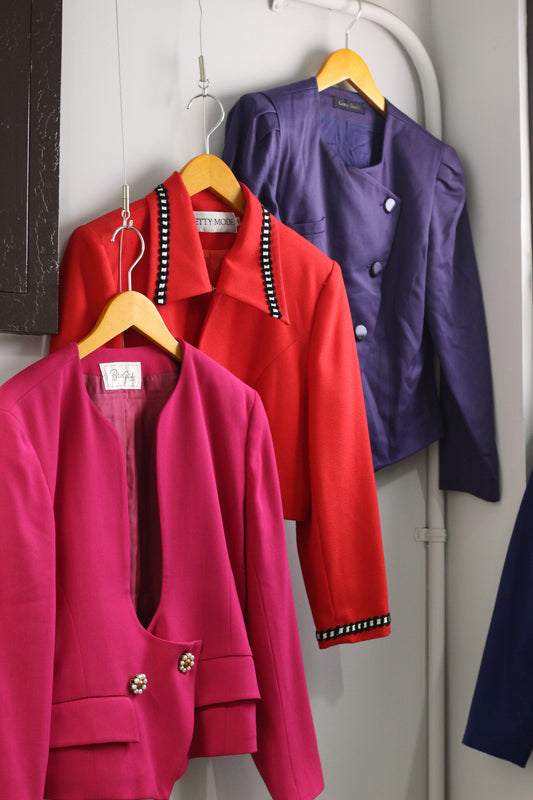 Vintage Color Design Jacket x4点