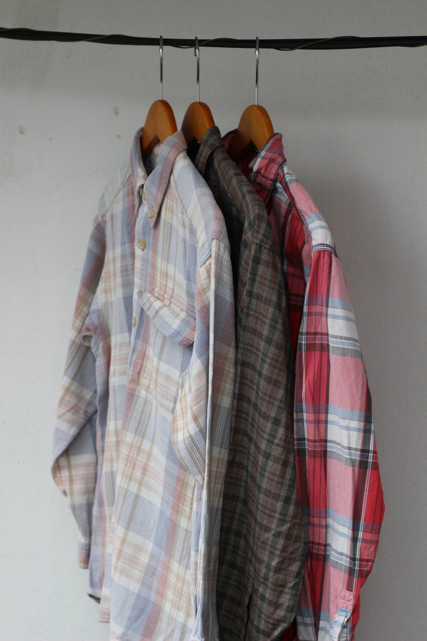 ダサくないチェックシャツ x9点