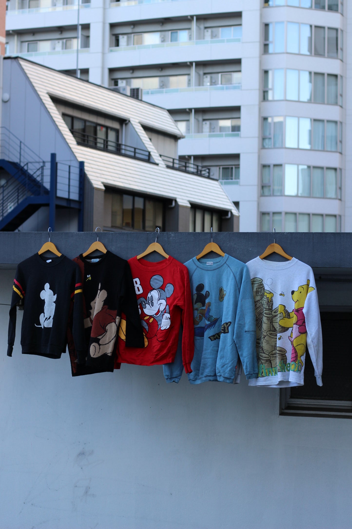 Vintage Disney sweat & Knit x5点