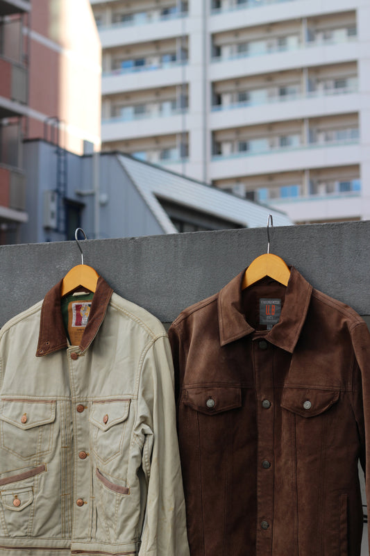 Men's Denim Jacket Style Jacket x2点