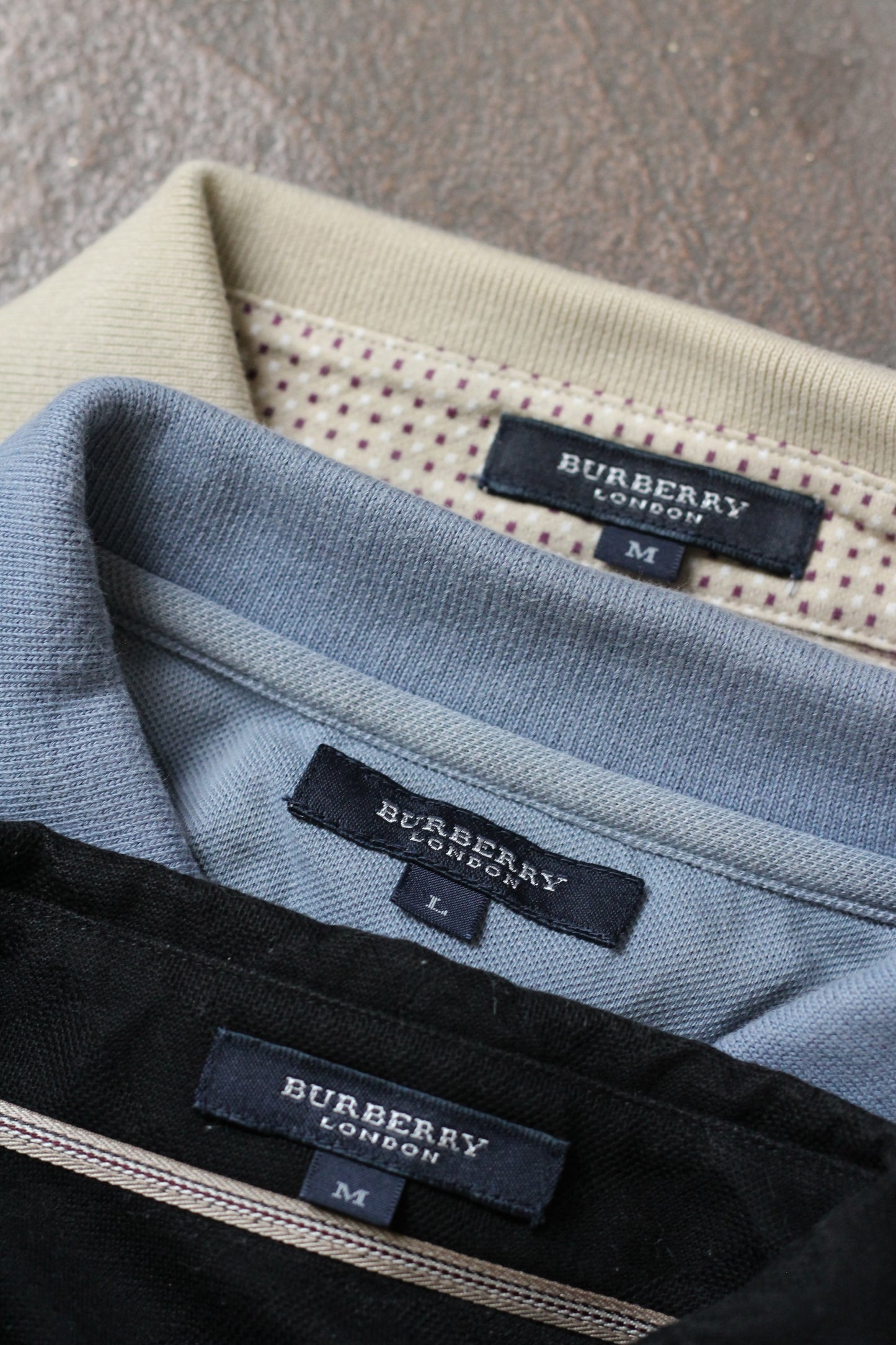 Burberry Short Sleeve Polo Shirt x3点