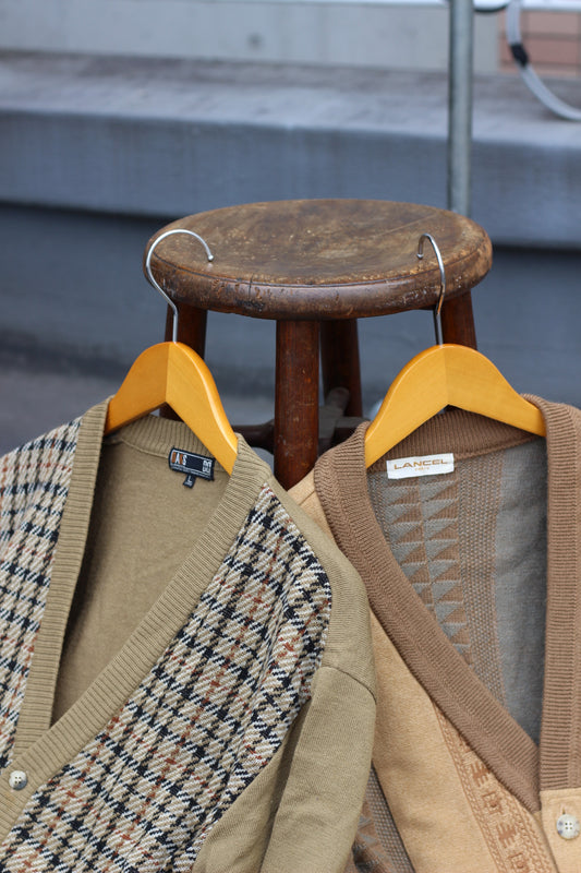 Men's Design Cardigan x2点