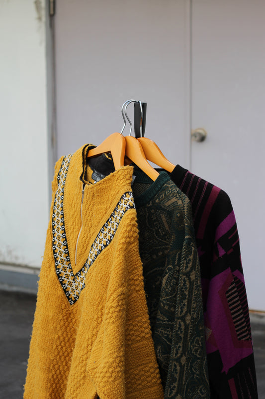 Men's Design Knitwear x3点