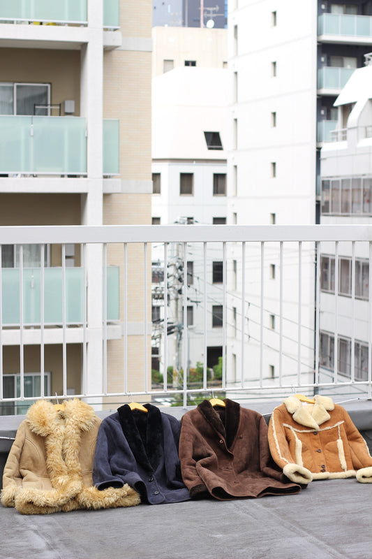 Vintage Mouton Jacket x4点