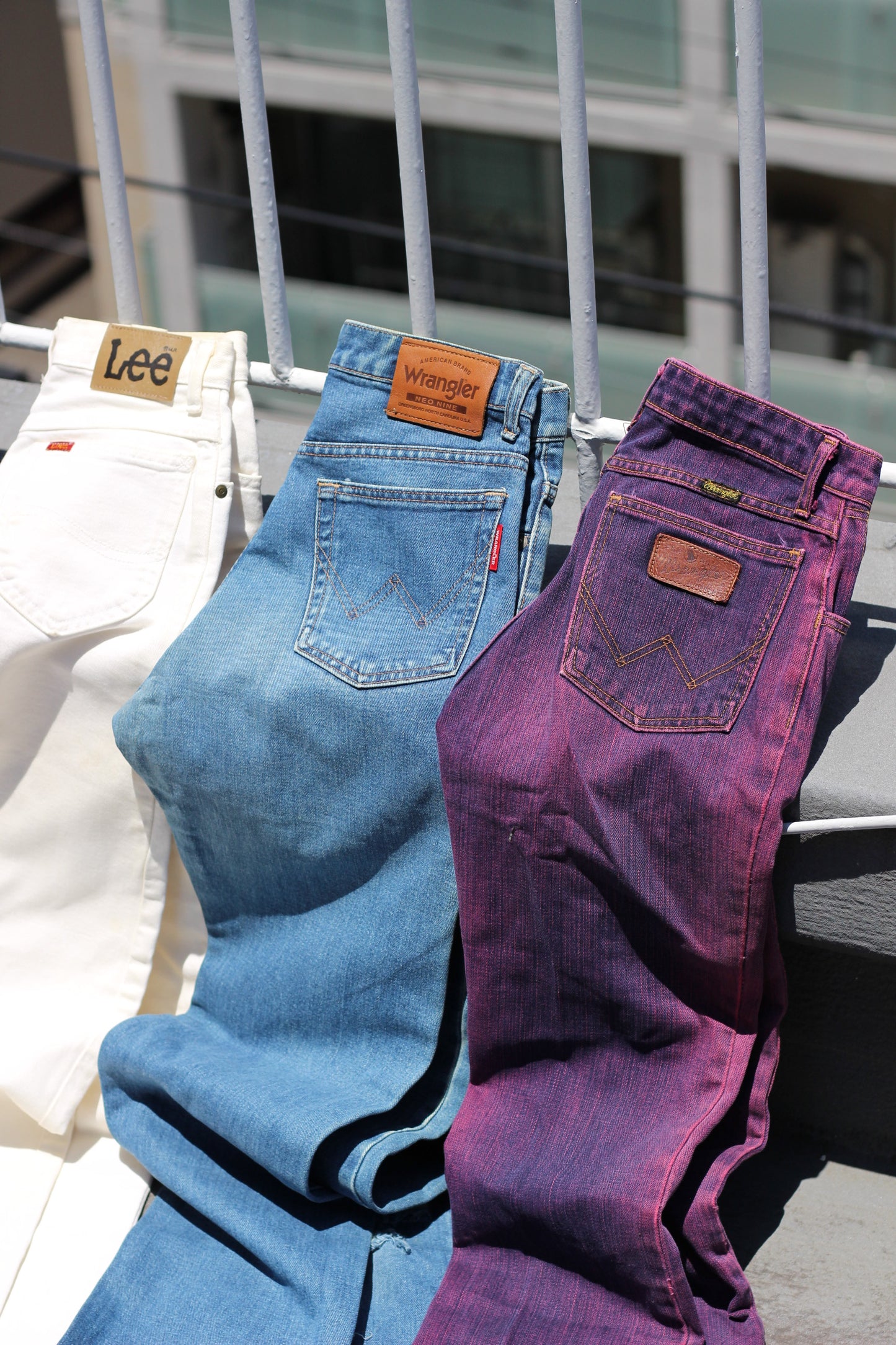 Lee & Wrangler Denim Pants x5点