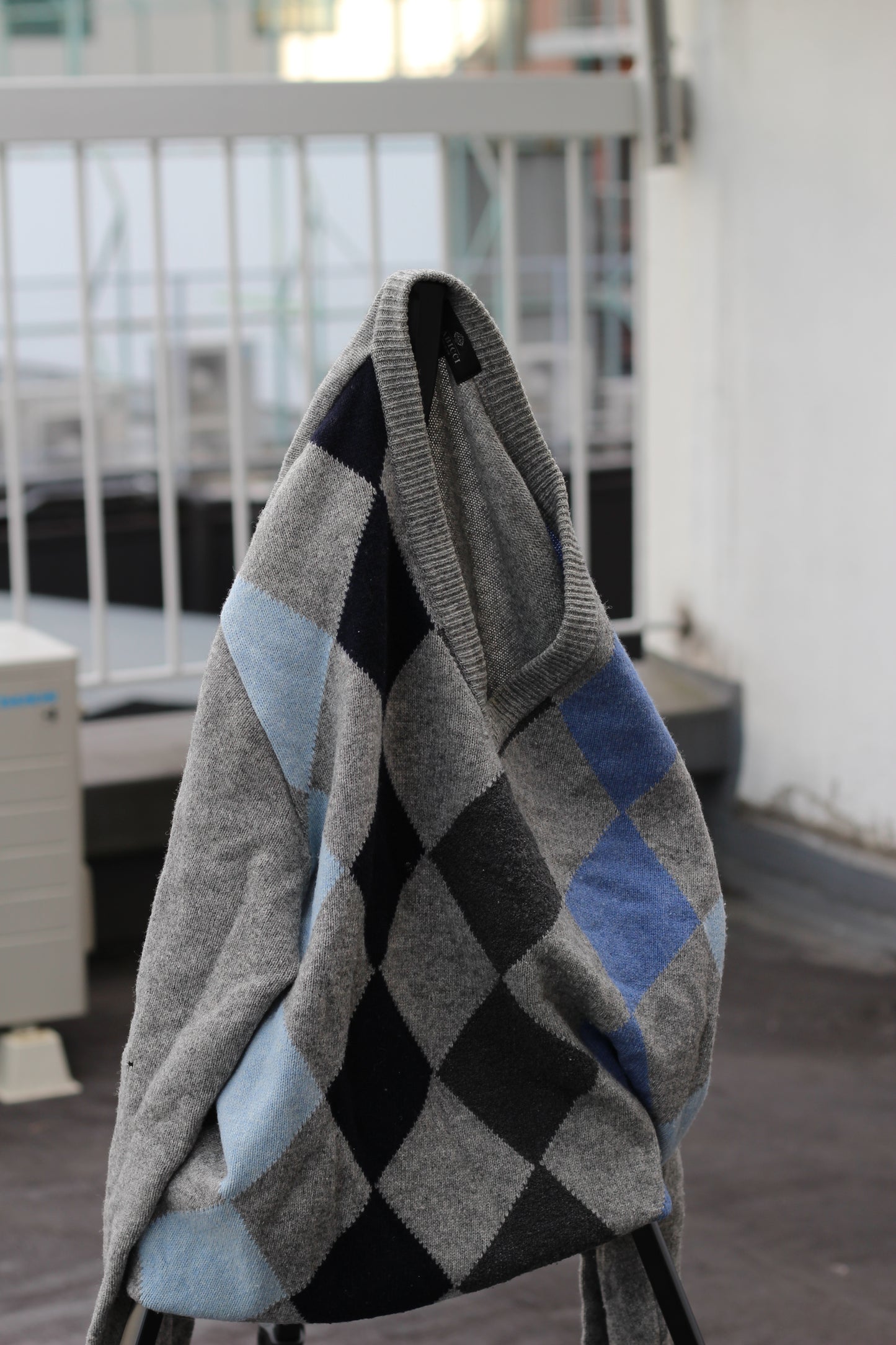 Men's Argyle Design Knitwear x3点