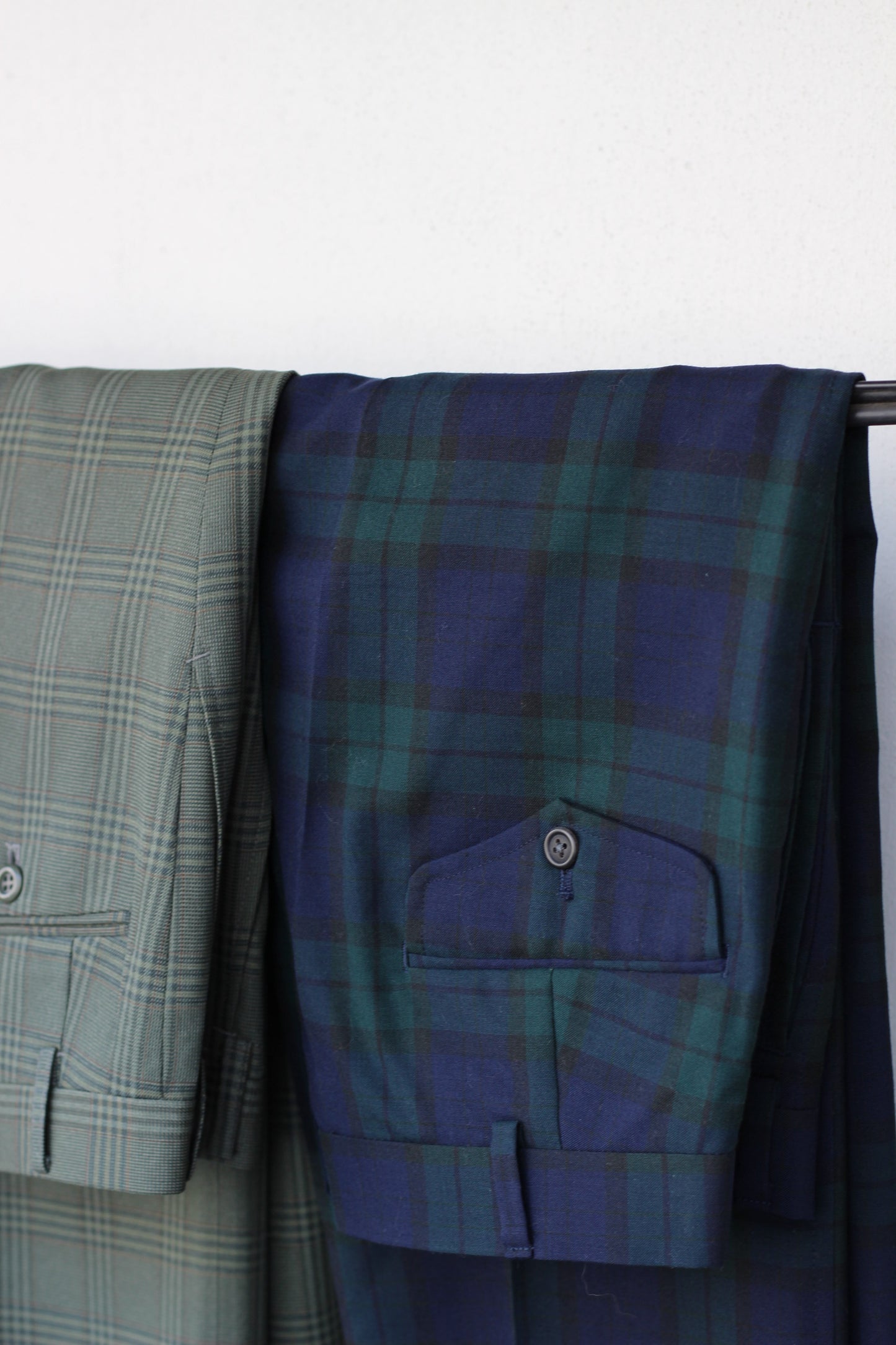 Men's Check Design High-Grade Slacks x7点