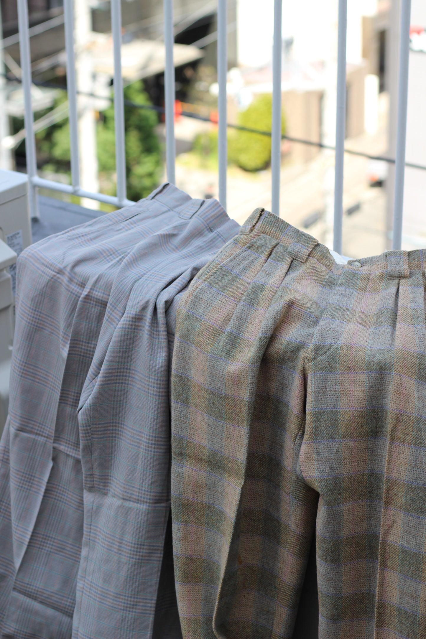 Men's Check Design High-Grade Slacks x7点