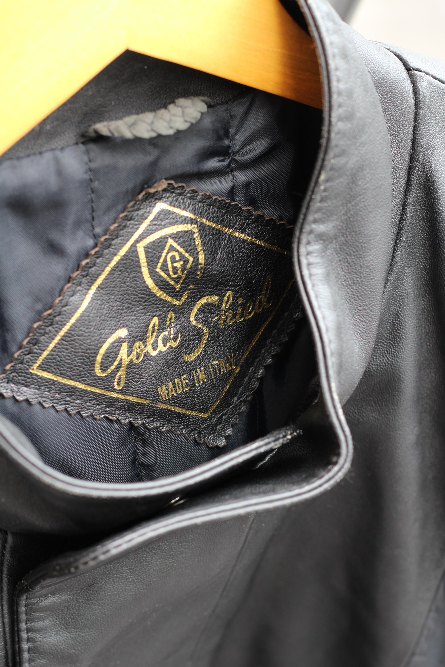 Made In Italy & Finland Men's Vintage Leather Short Jacket set x2点