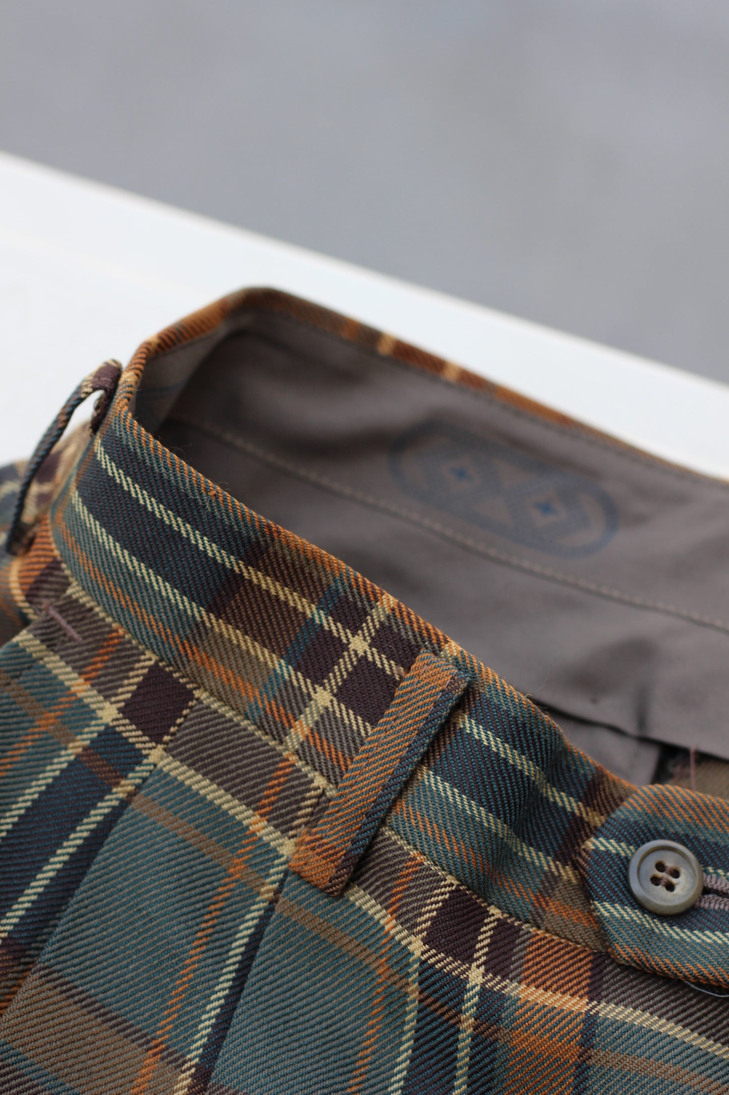 Men's Check Design High-Grade Slacks x7点