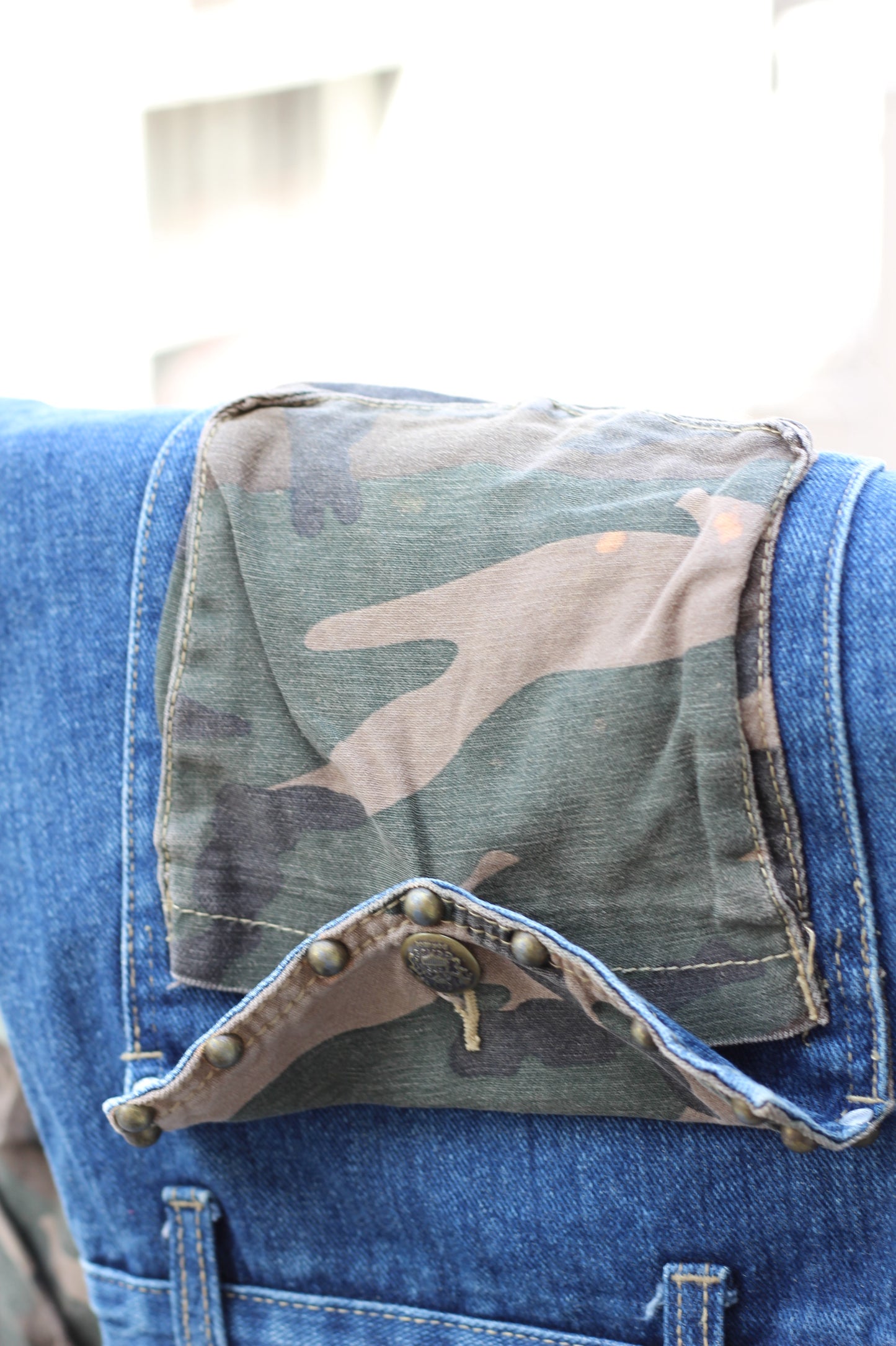 Men's Oversized Denim & Camouflage Bottoms x7点