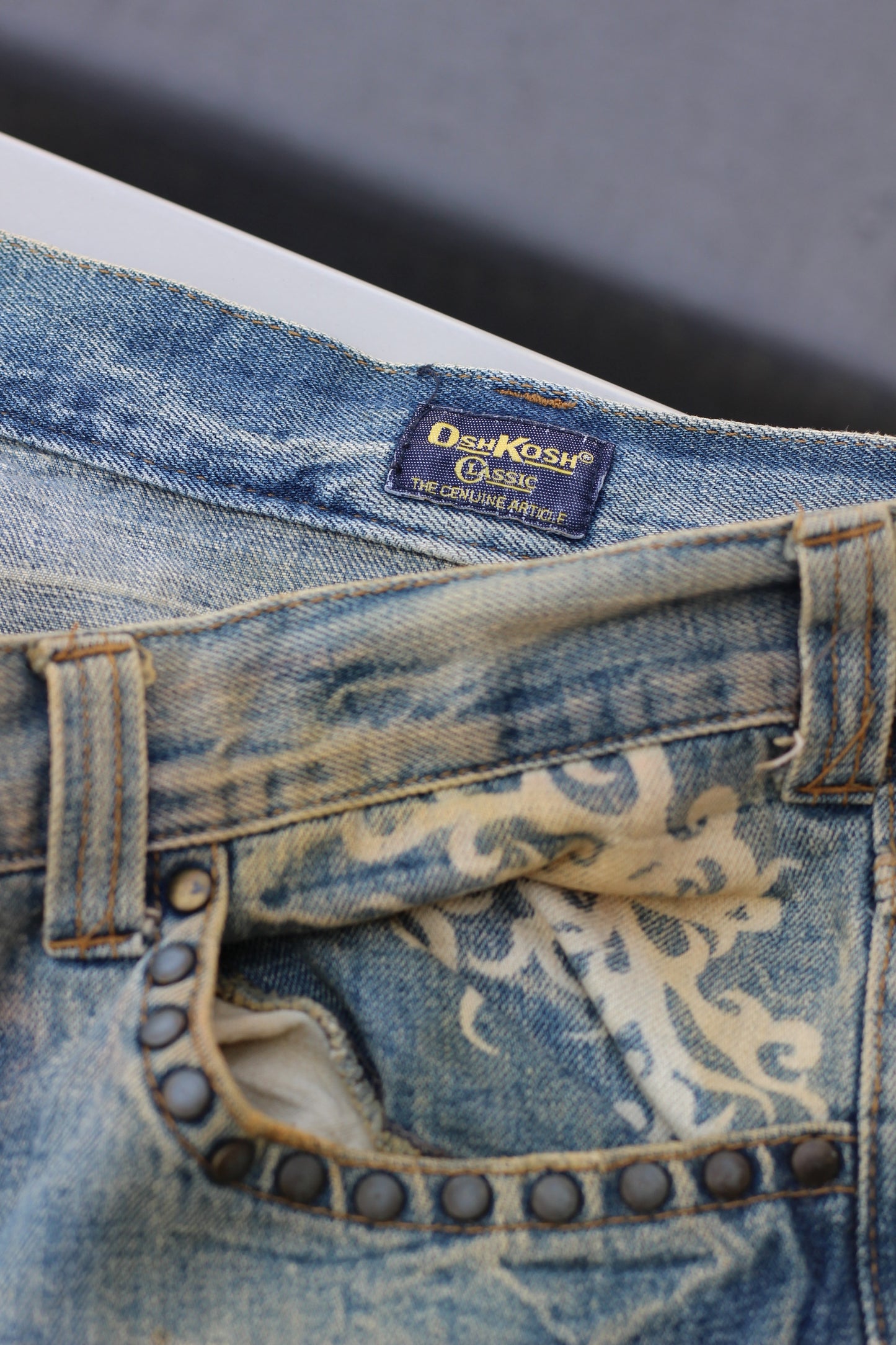 Men's Oversized Denim & Camouflage Bottoms x7点