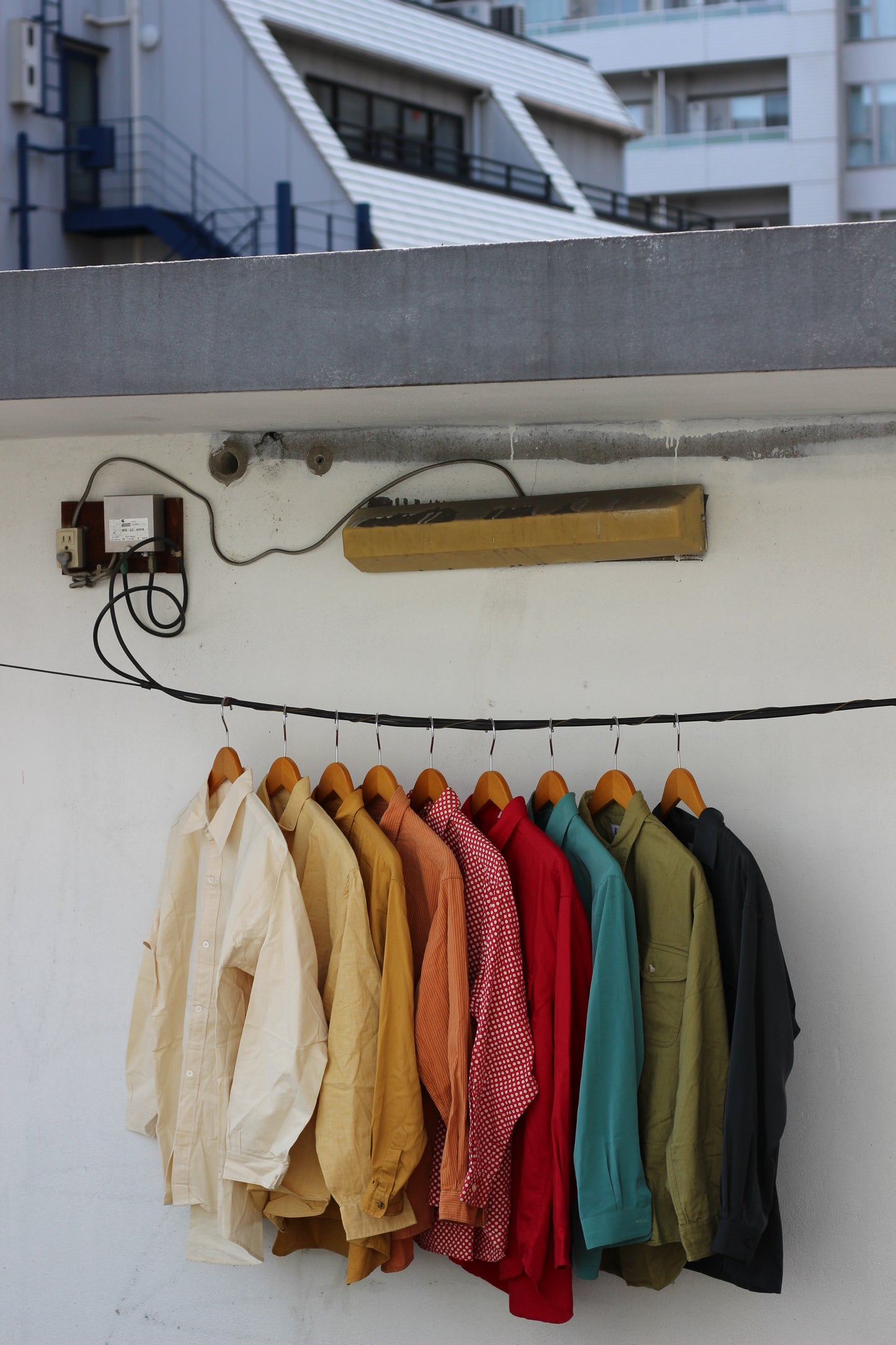 Men's color Long Sleeve Shirt x9点