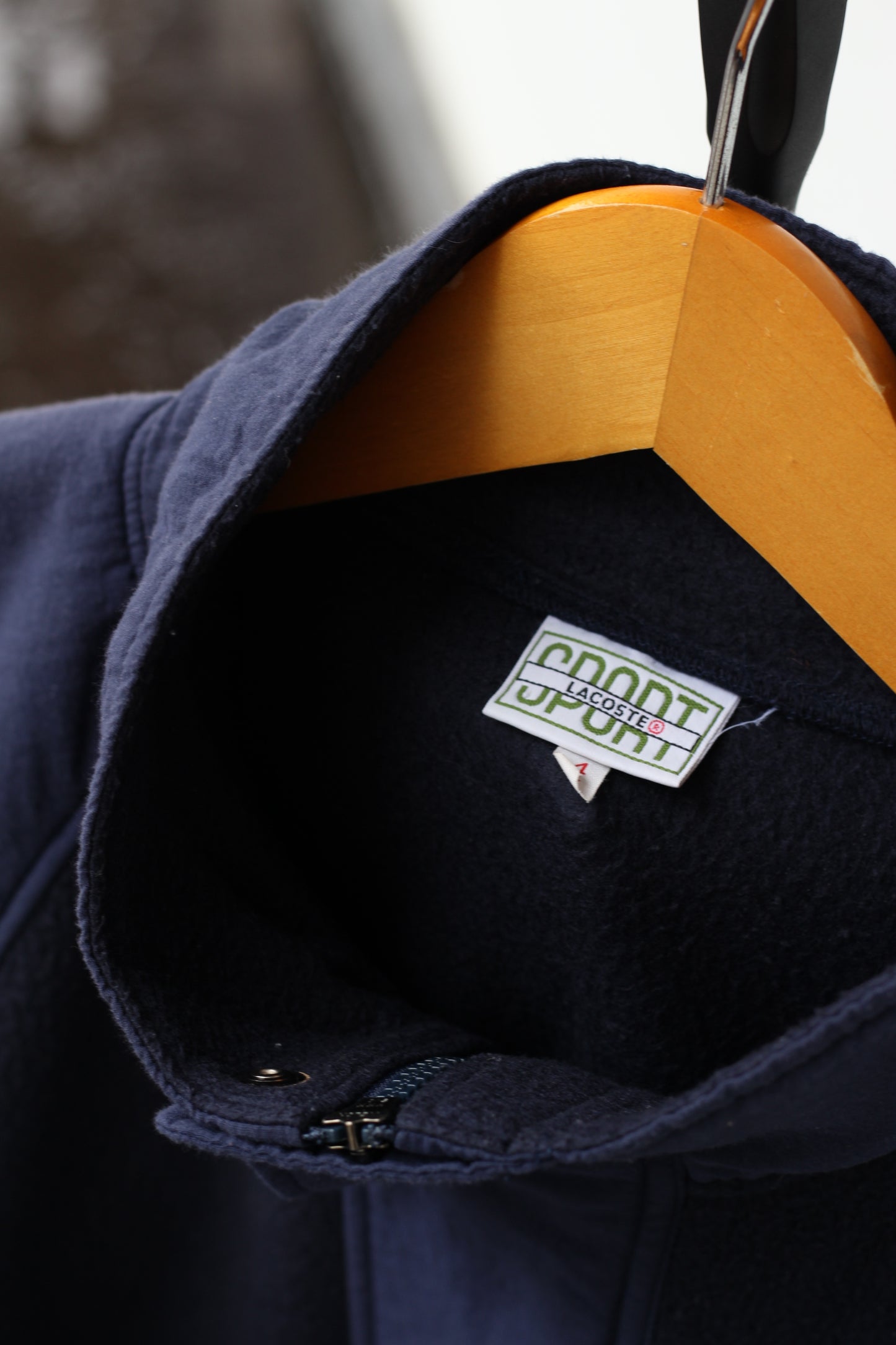 Lacoste 90's Hunting Jacket & 80's Nylon Fleece Jacket set x2点