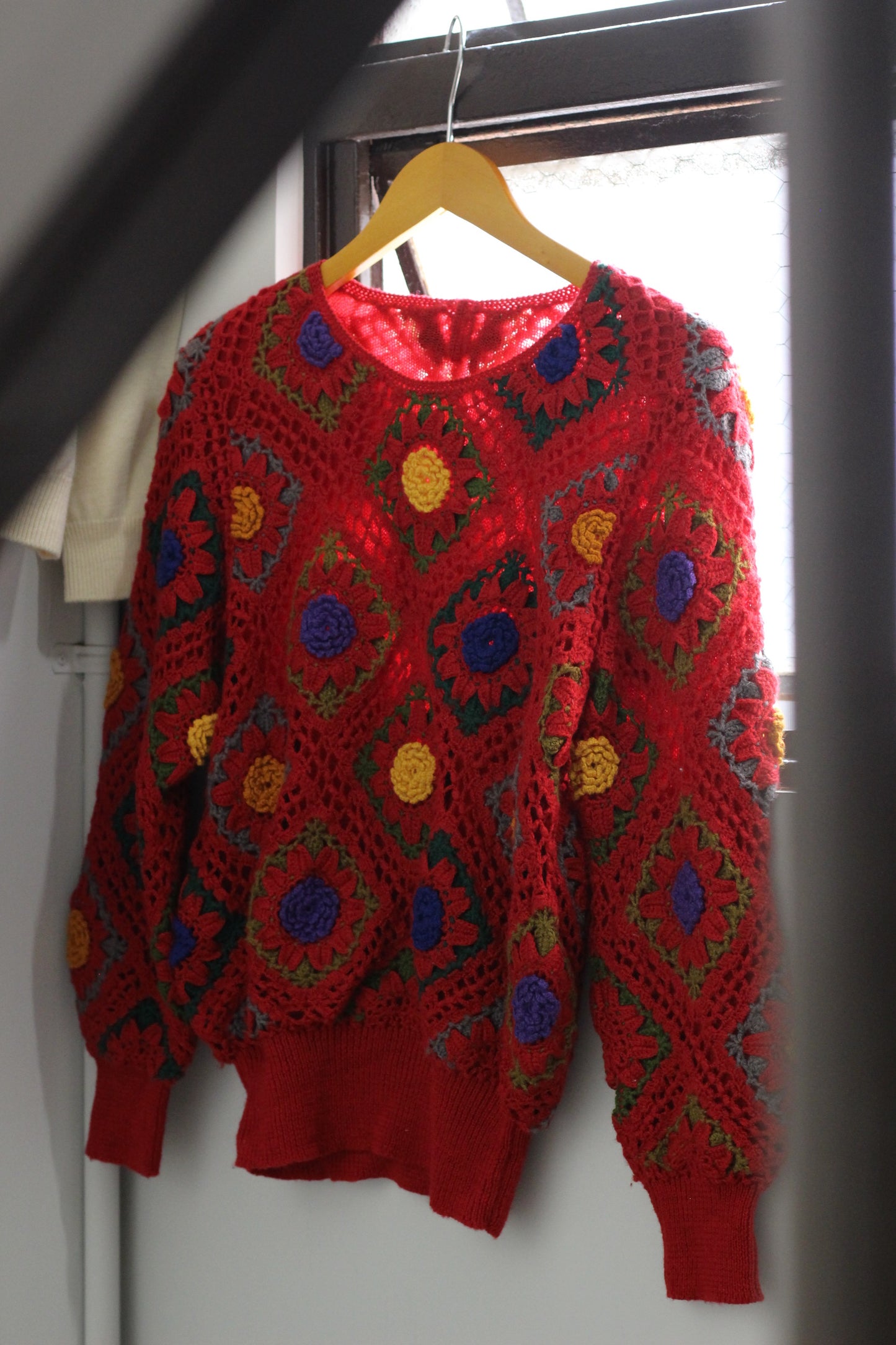 Vintage Flower Design Knitwear x3点
