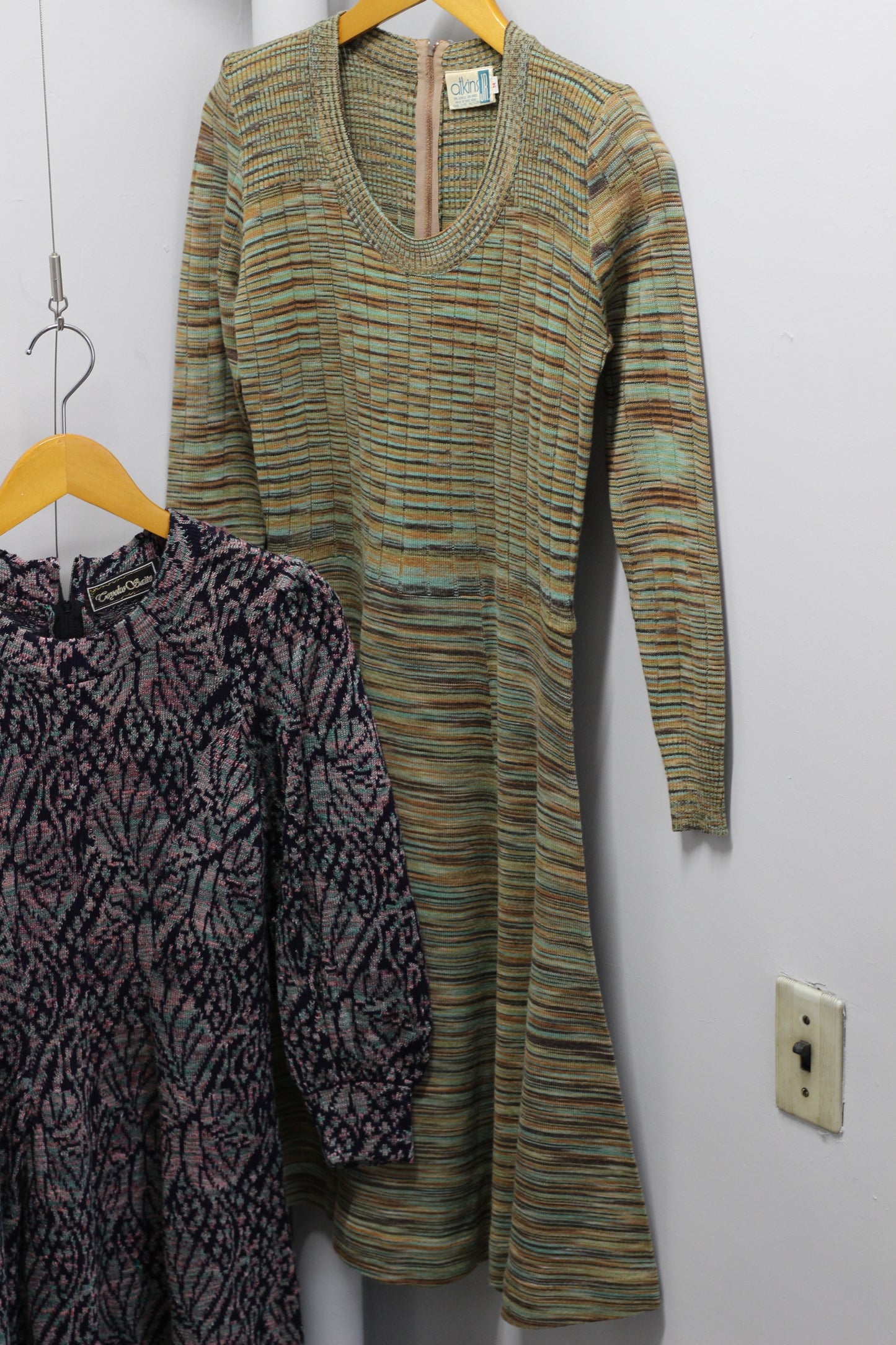 Vintage Design Knit One-Piece x2点