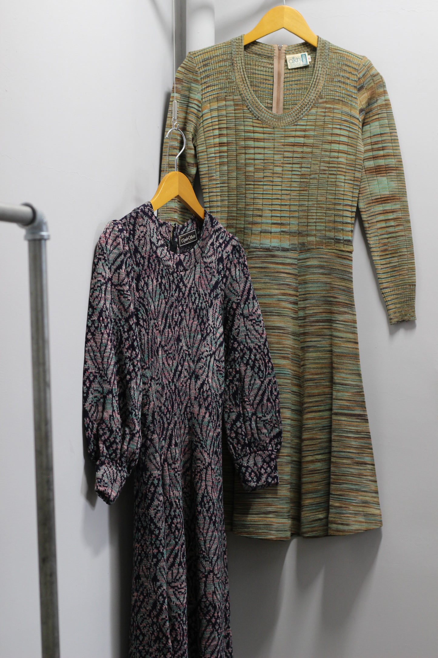 Vintage Design Knit One-Piece x2点
