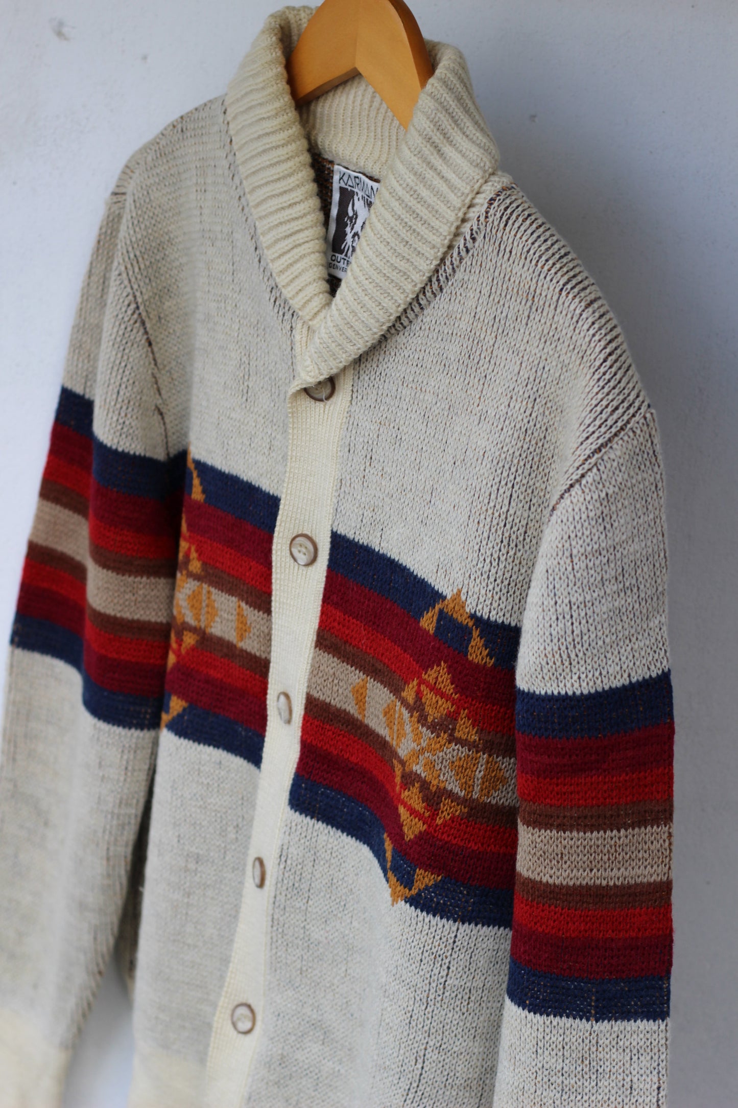 Vintage Knit cardigan x2点