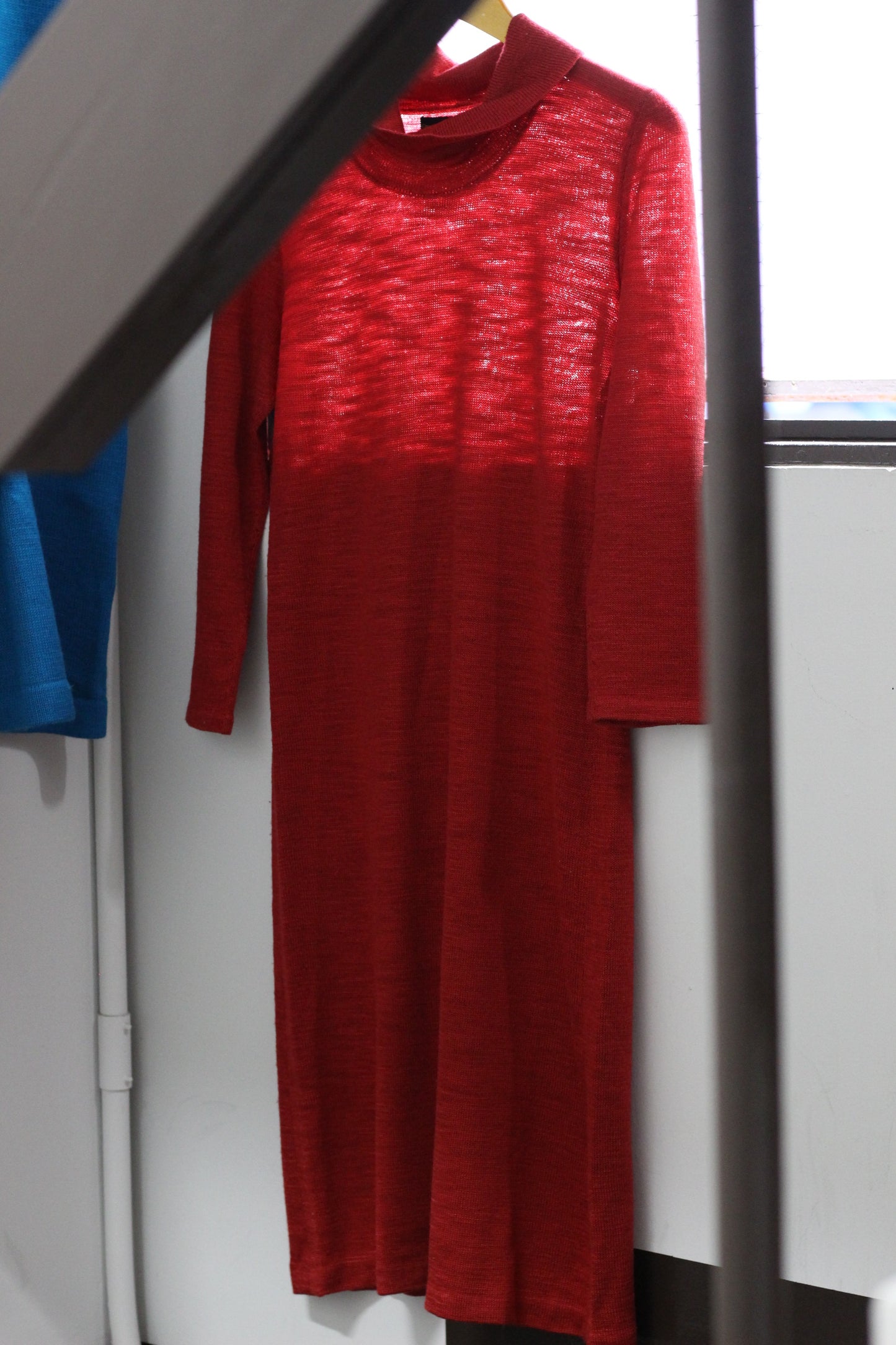 Vintage Retro Knit One-Piece x3点