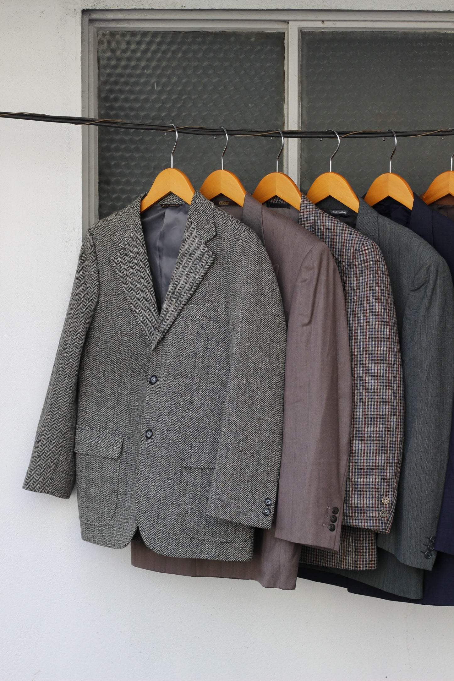 90's Polo Ralph Lauren Check Long Sleeve Shirt set x4点