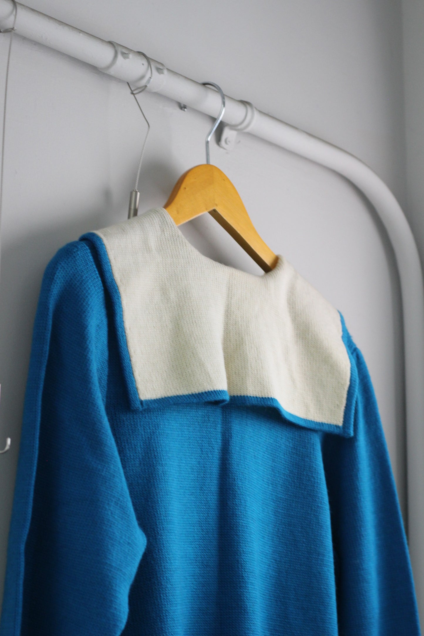 Vintage Retro Knit One-Piece x3点