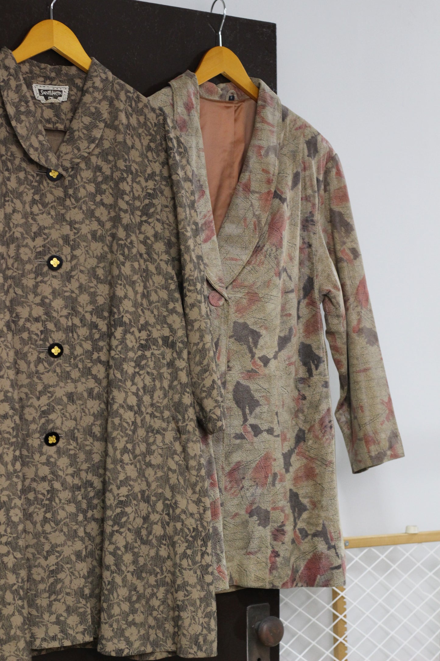 Vintage ladies Design Coat x3点