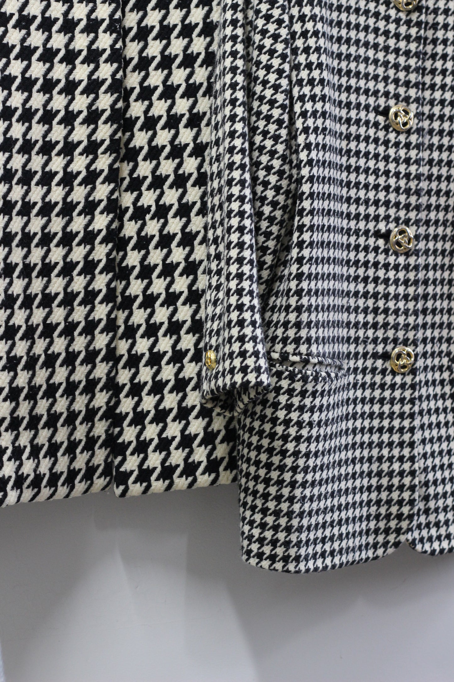 Vintage ladies Houndstooth Jacket & Coat x4点