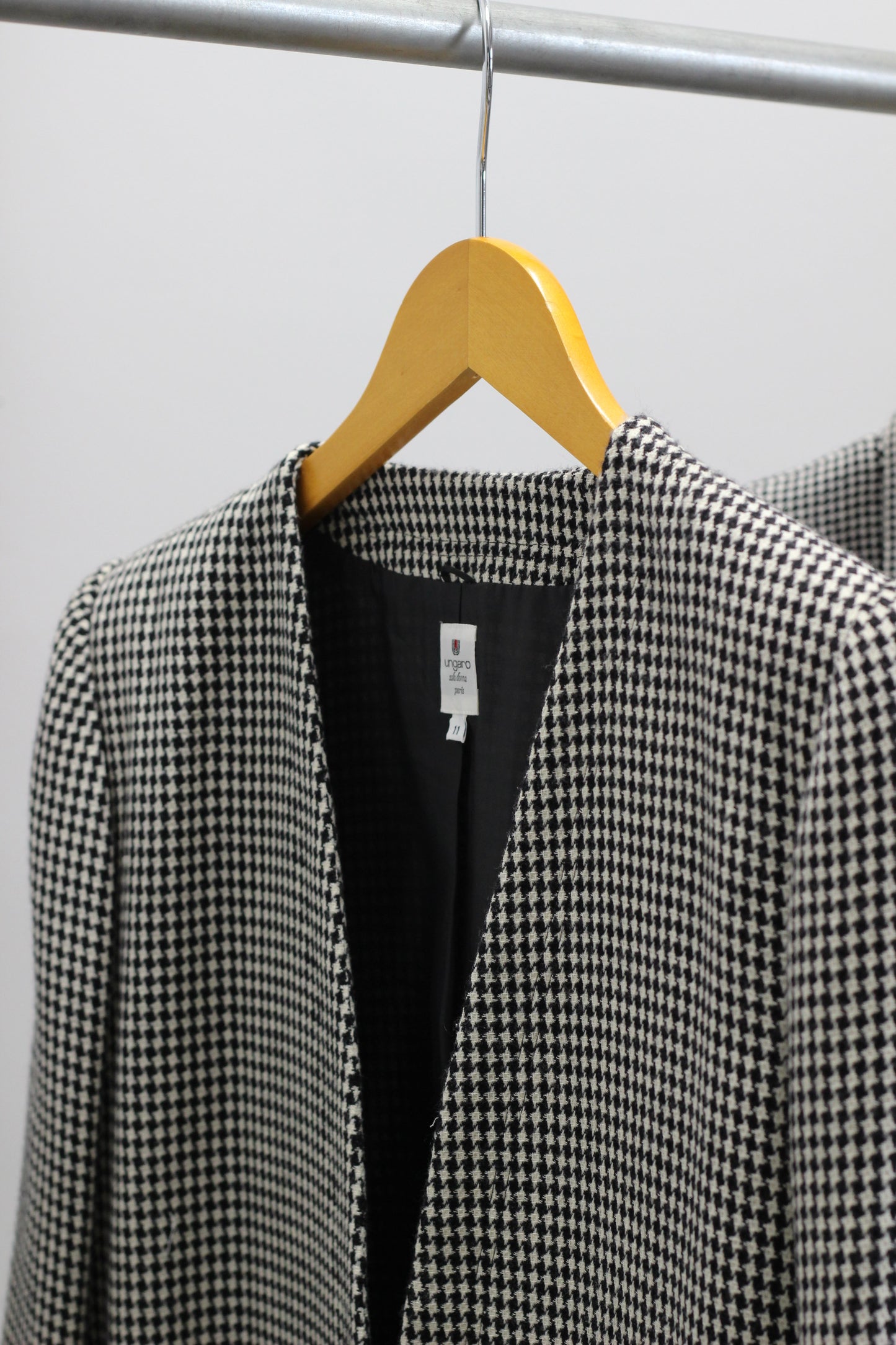 Vintage ladies Houndstooth Jacket & Coat x4点