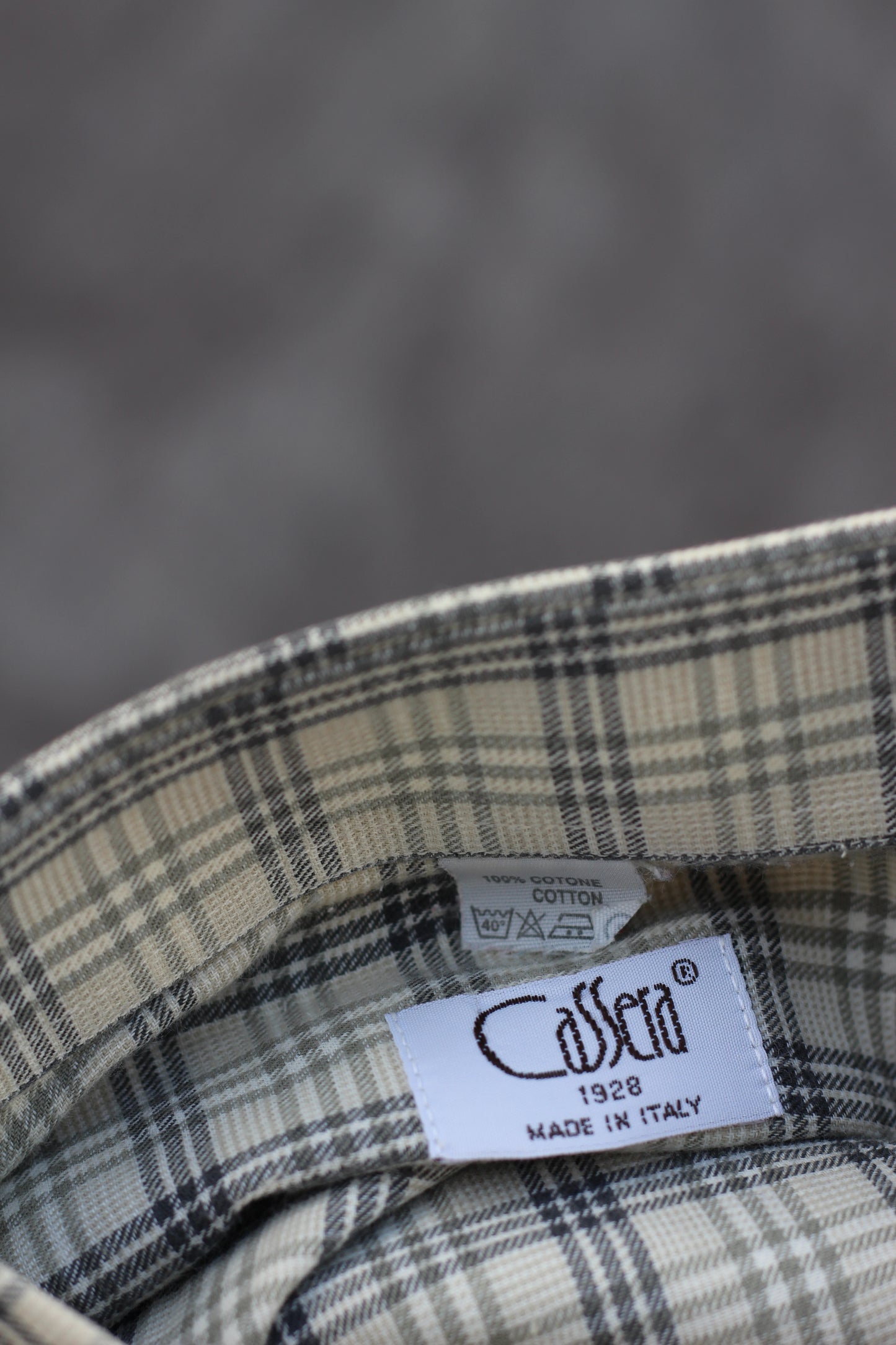 Men's Made In Italy Check Long Sleeve Shirt x3点