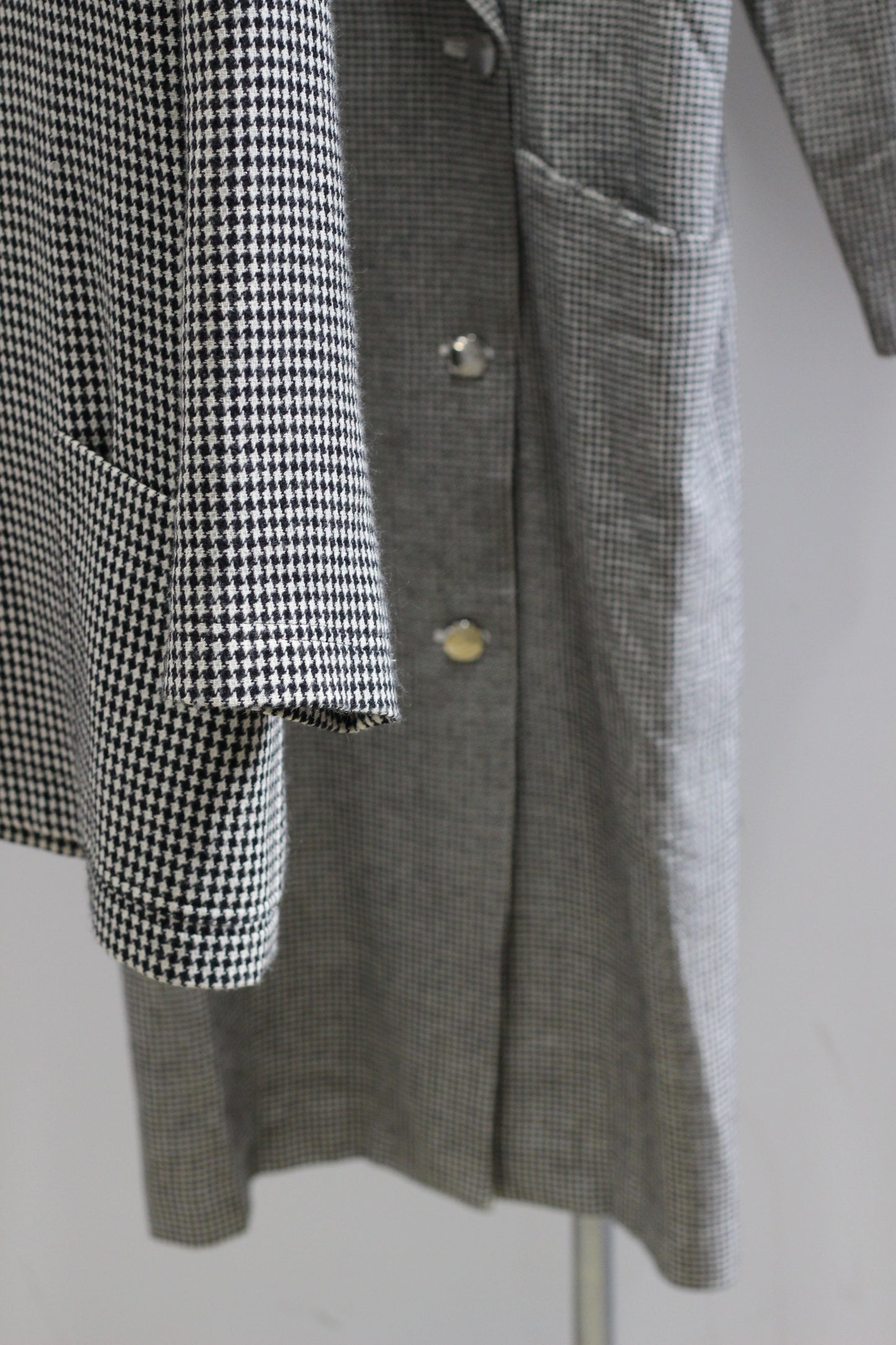 Vintage ladies Houndstooth Jacket & Coat x4点