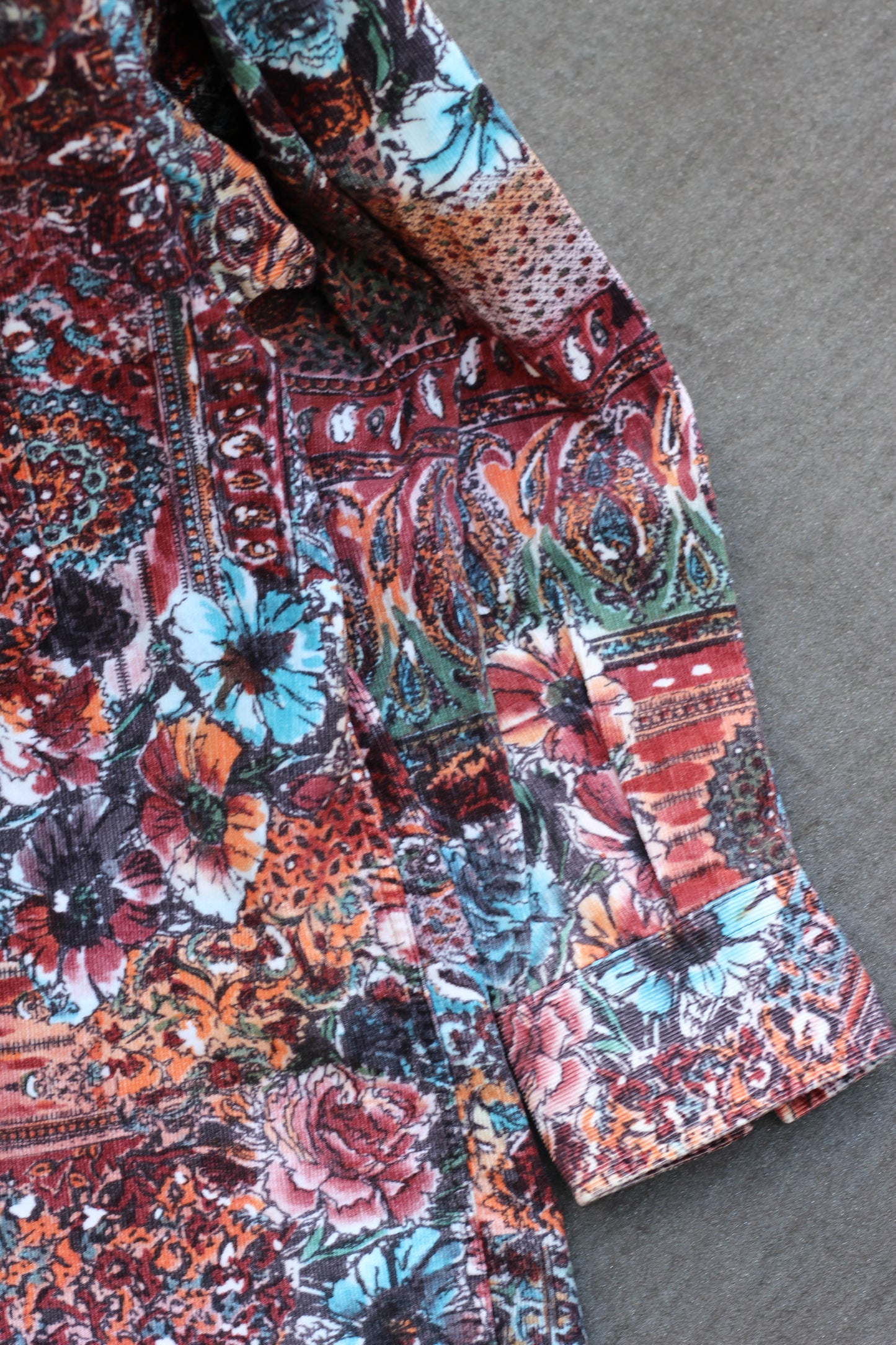 Men's Made In Italy Art Design Long Sleeve Shirt x2点