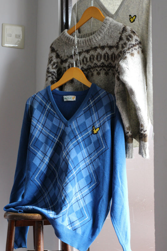 Vintage Made in Scotland & Ireland Cashmere Sweater x3点