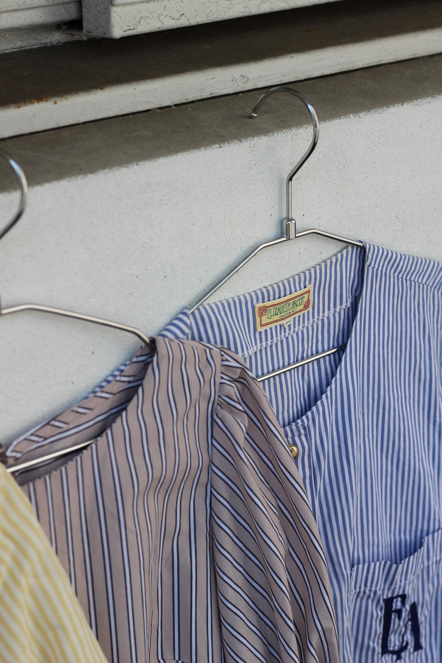 Vintage Stripe Short Sleeve Blouse x5点