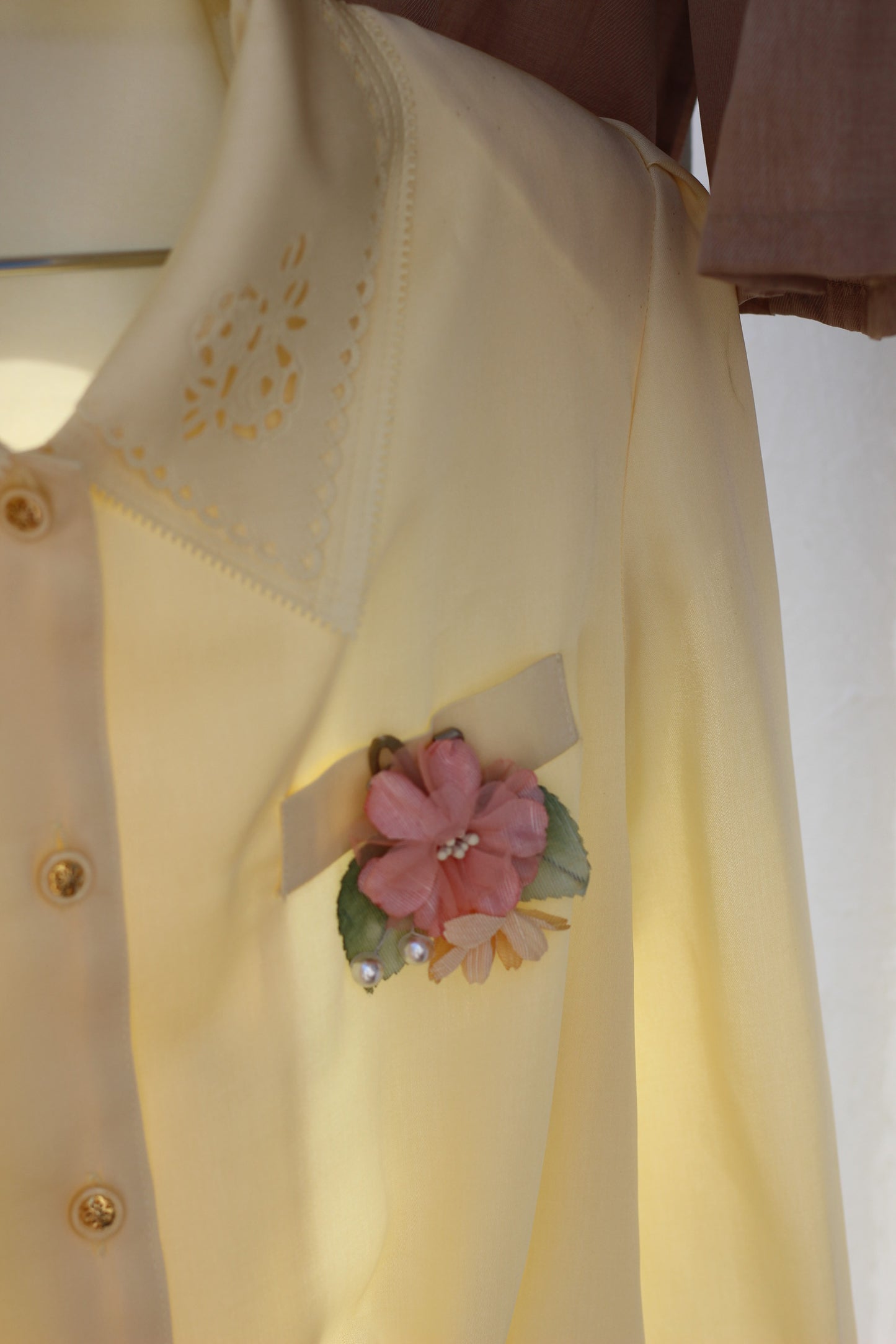 Vintage Nuance Color Long Sleeve Blouse x10点