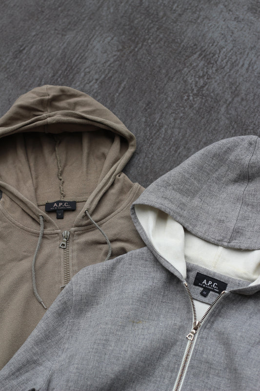 A.P.C. Zip Up Hoodie x2点
