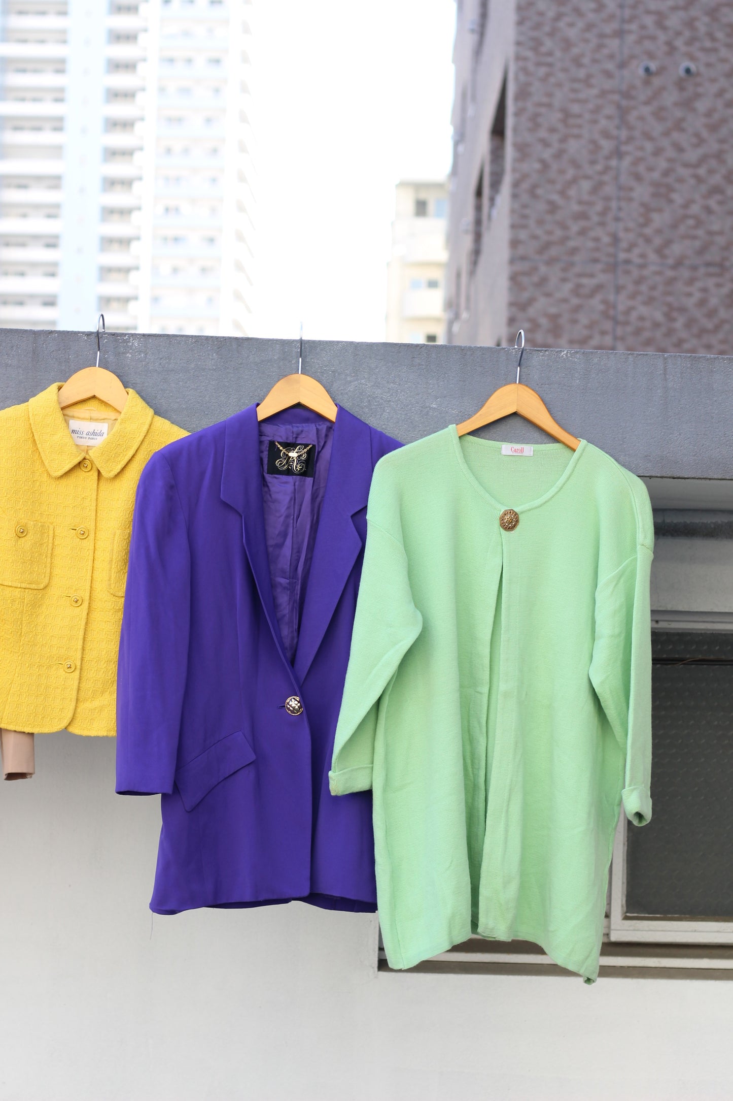 Japan vintage ladies rétro jacket x5点
