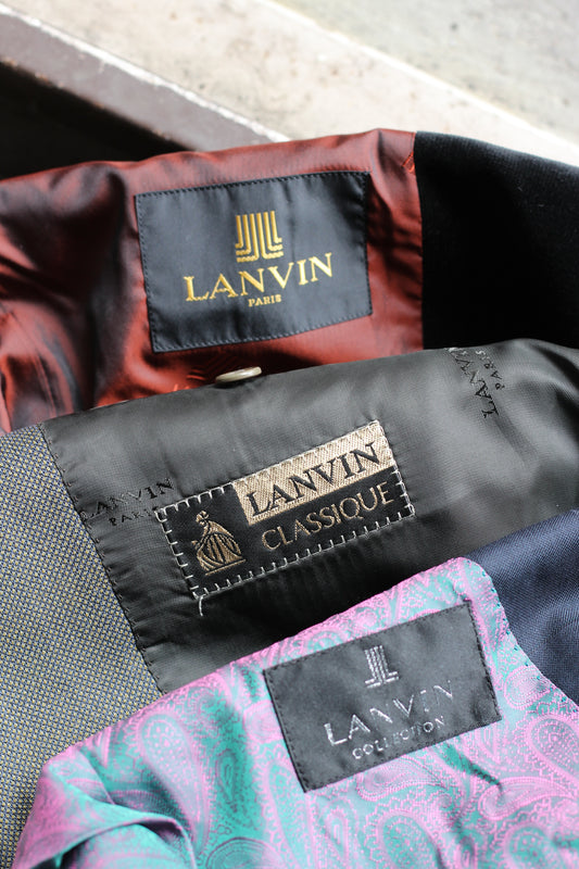 LANVIN Tailored Jacket x3点